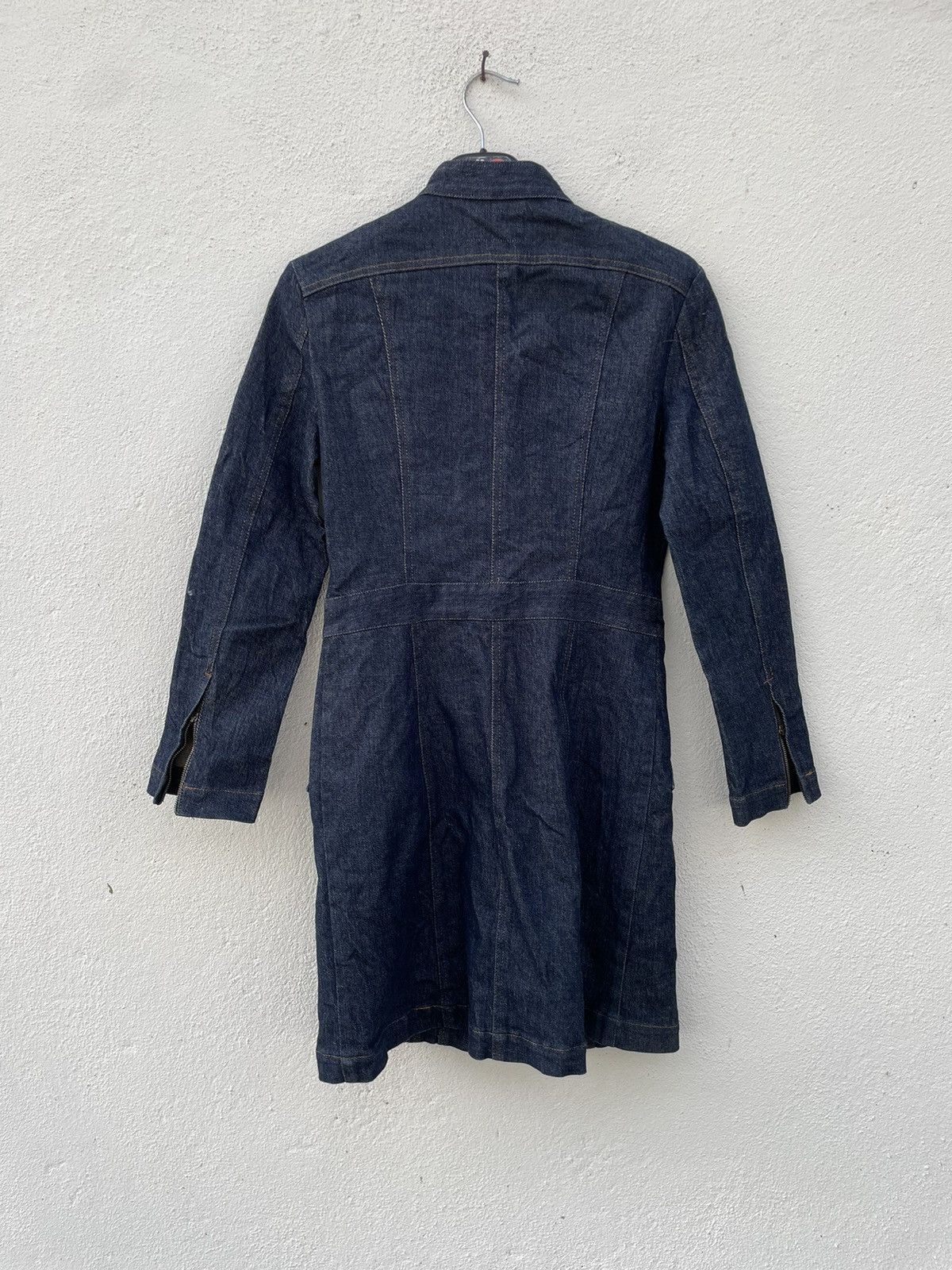 Hysteric Glamour Vintage Hysteric Long Denim Jacket Size XS / US 0-2 / IT 36-38 - 9 Thumbnail