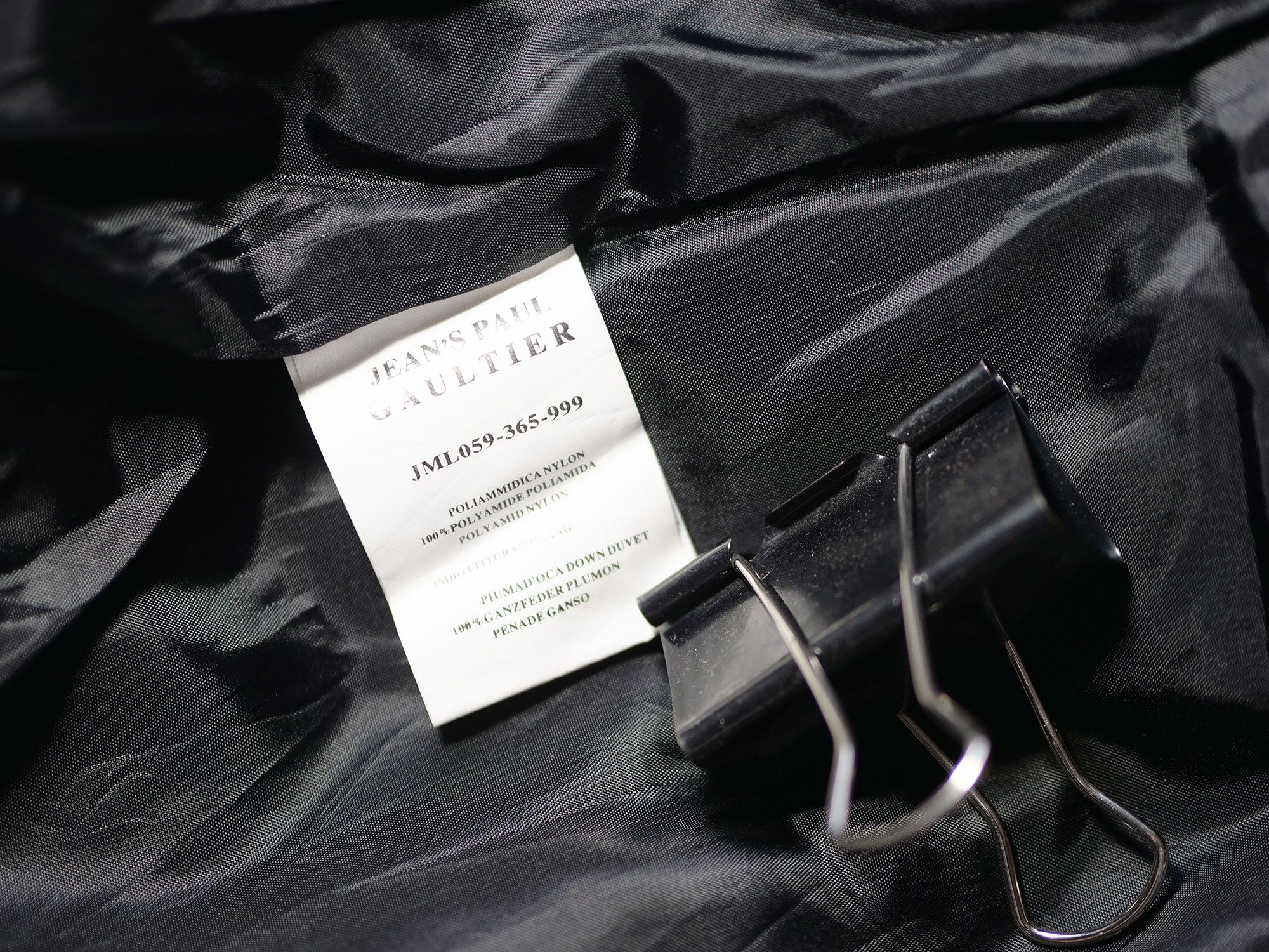 Jean Paul Gaultier Jean's Paul Gaultier new with tags jacket nylon goose down Size US L / EU 52-54 / 3 - 8 Thumbnail