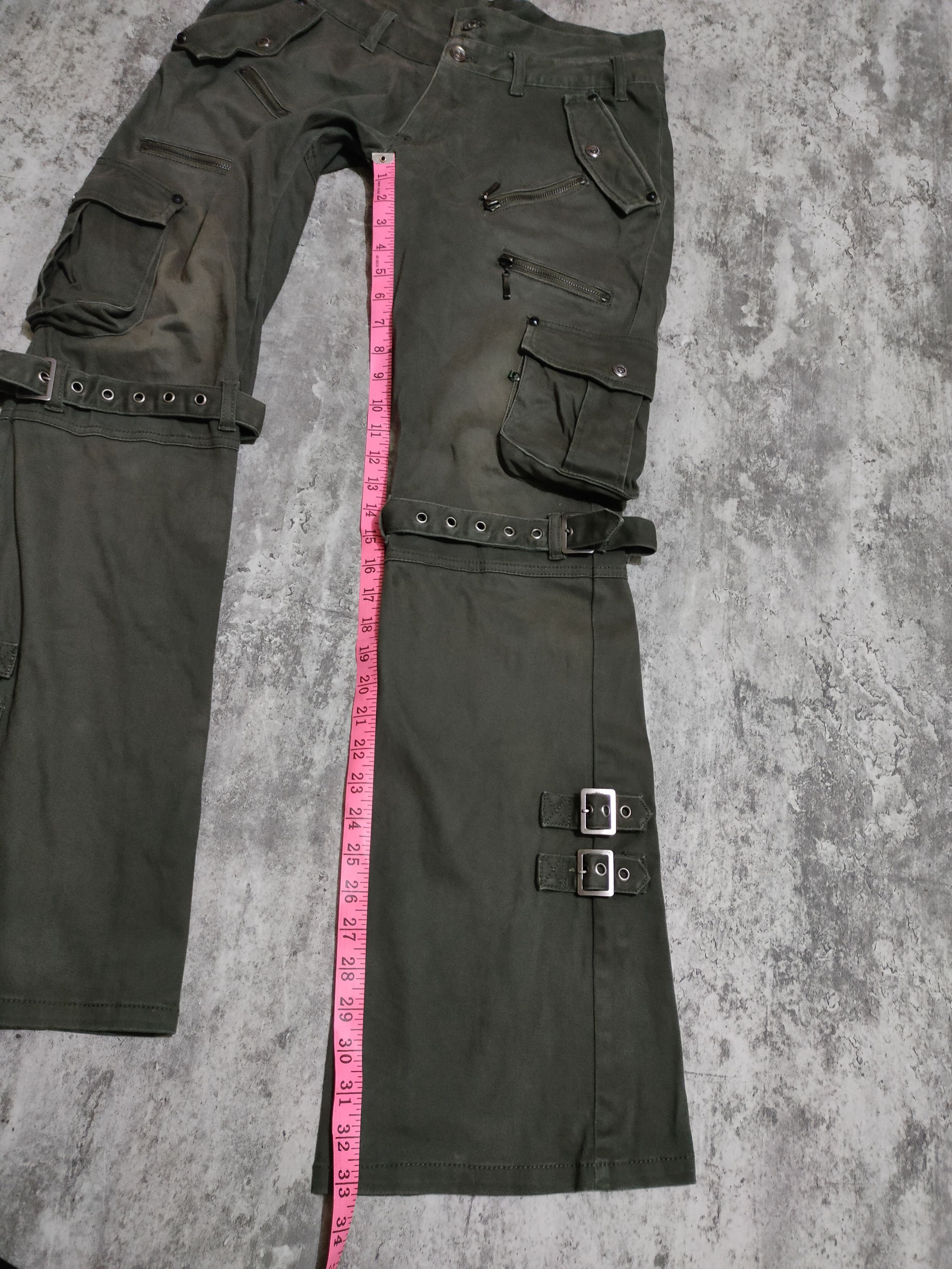 If Six Was Nine SEMANTIC DESIGN BONDAGE PUNK FLARE BOOTCUT