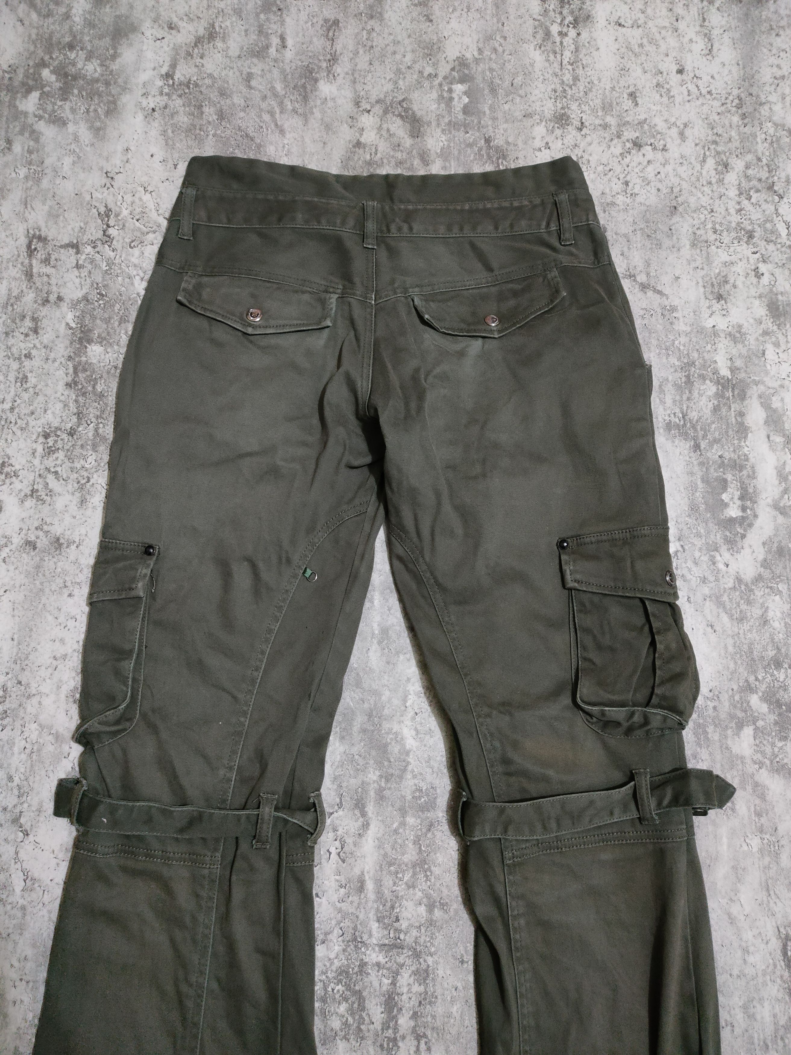 If Six Was Nine SEMANTIC DESIGN BONDAGE PUNK FLARE BOOTCUT