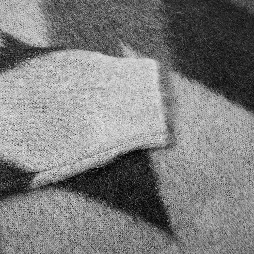 Celine × Hedi Slimane FW19 Runway Argyle Mohair Knit Sweater Size US XS / EU 42 / 0 - 5 Thumbnail