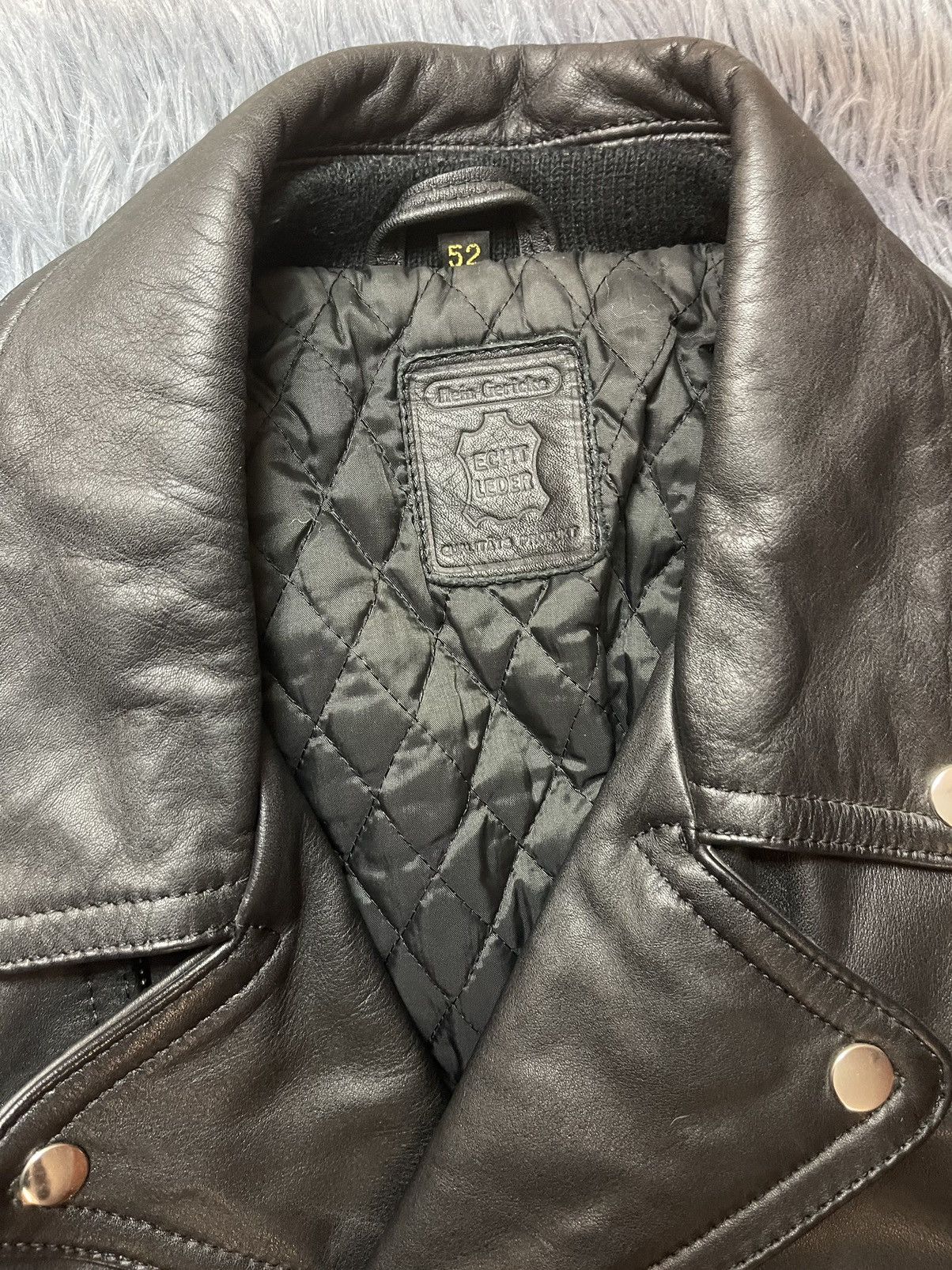 Hein Gericke Hein Gericke avant garde leather biker jacket Size US L / EU 52-54 / 3 - 5 Thumbnail