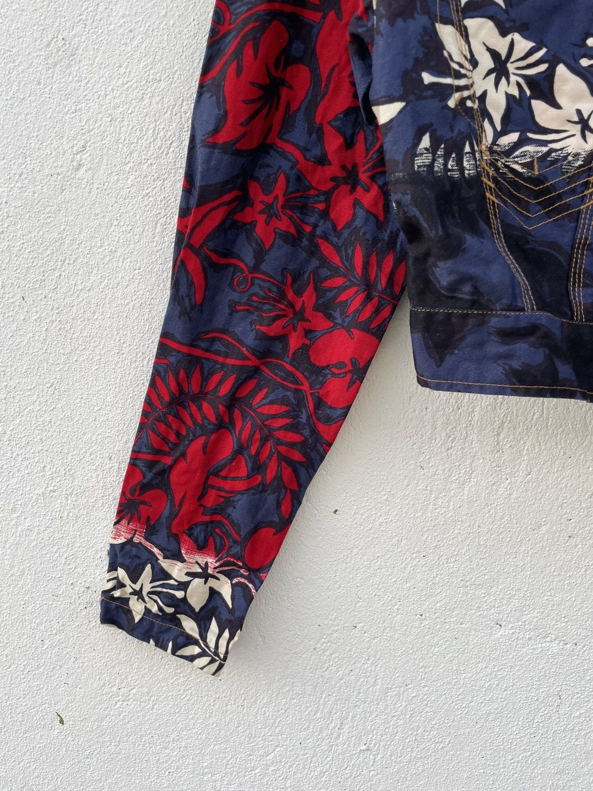 Jean Paul Gaultier Gaultier Jeans Floral Jacket Size S / US 4 / IT 40 - 7 Thumbnail