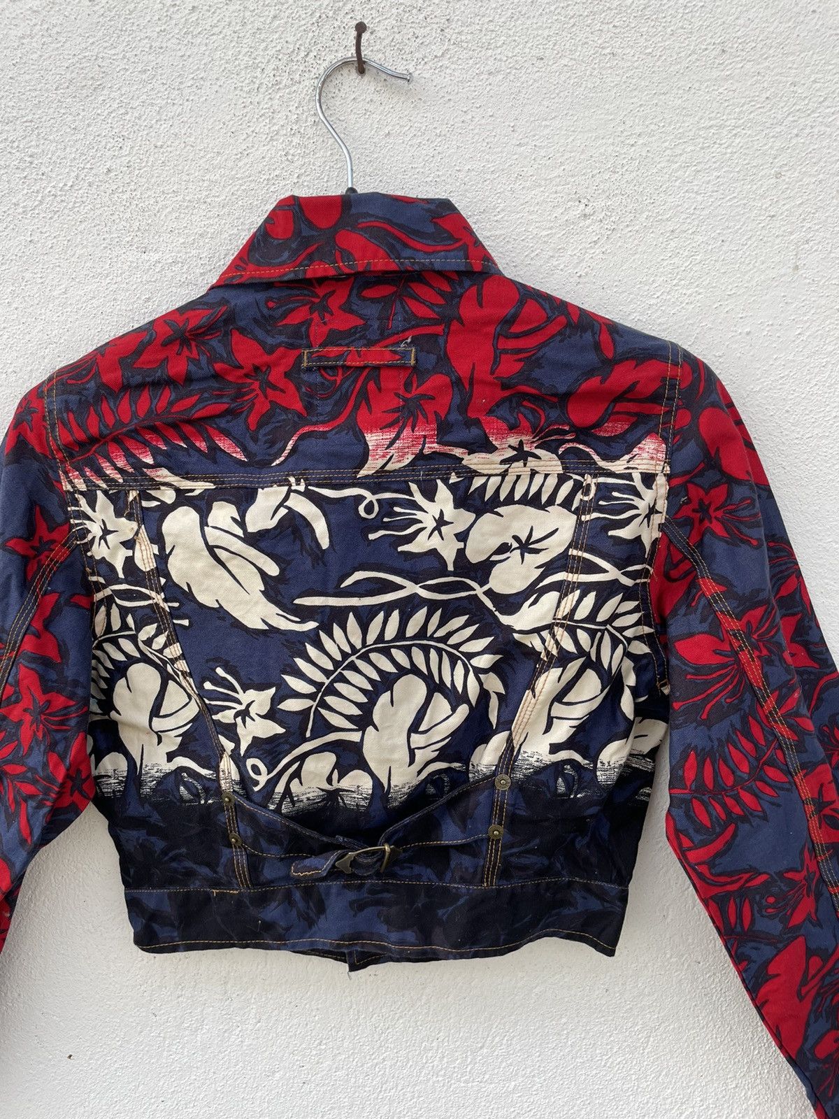 Jean Paul Gaultier Gaultier Jeans Floral Jacket Size S / US 4 / IT 40 - 9 Thumbnail