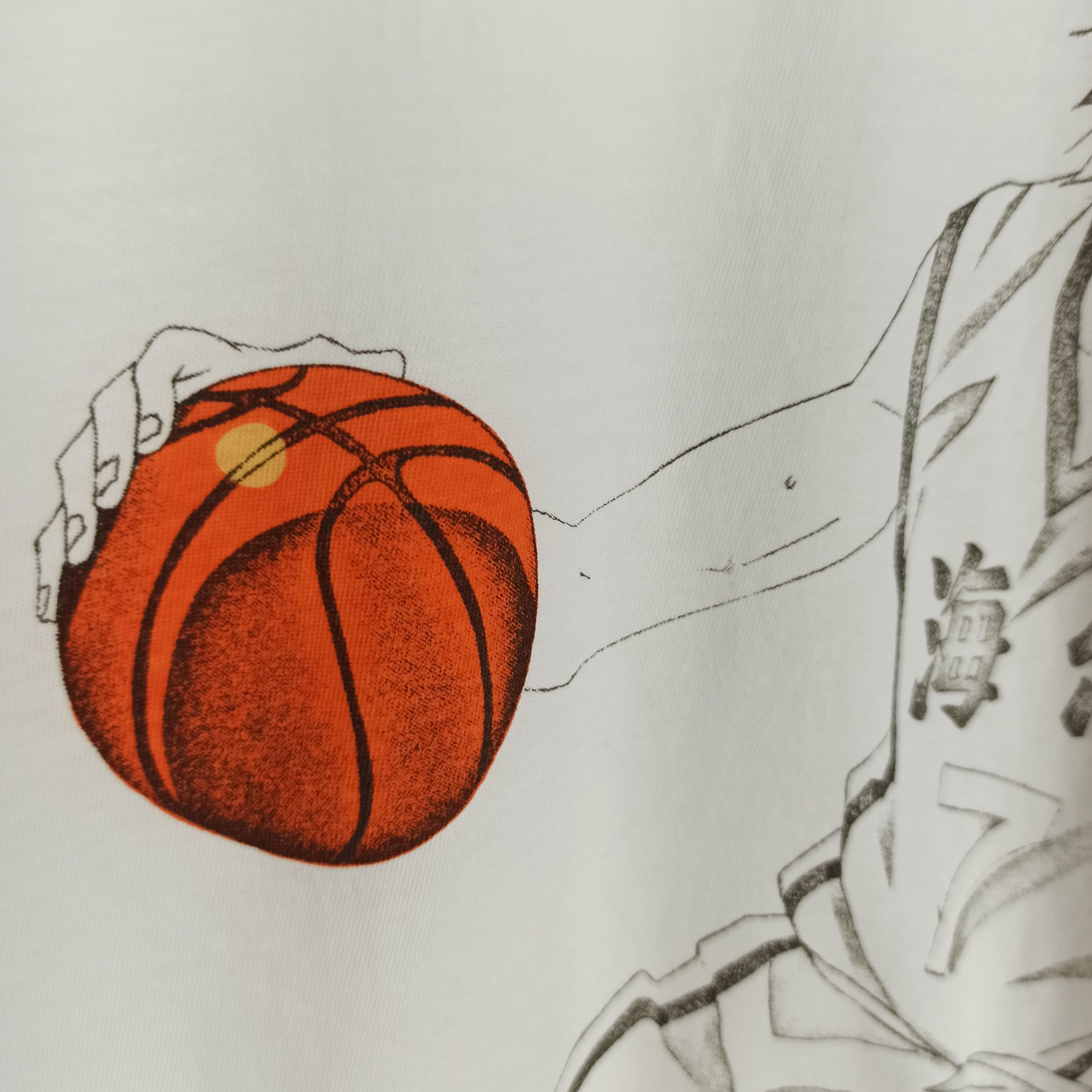 Anime Rare Slam Dunk X Uniqlo Tee Size US XL / EU 56 / 4 - 3 Thumbnail