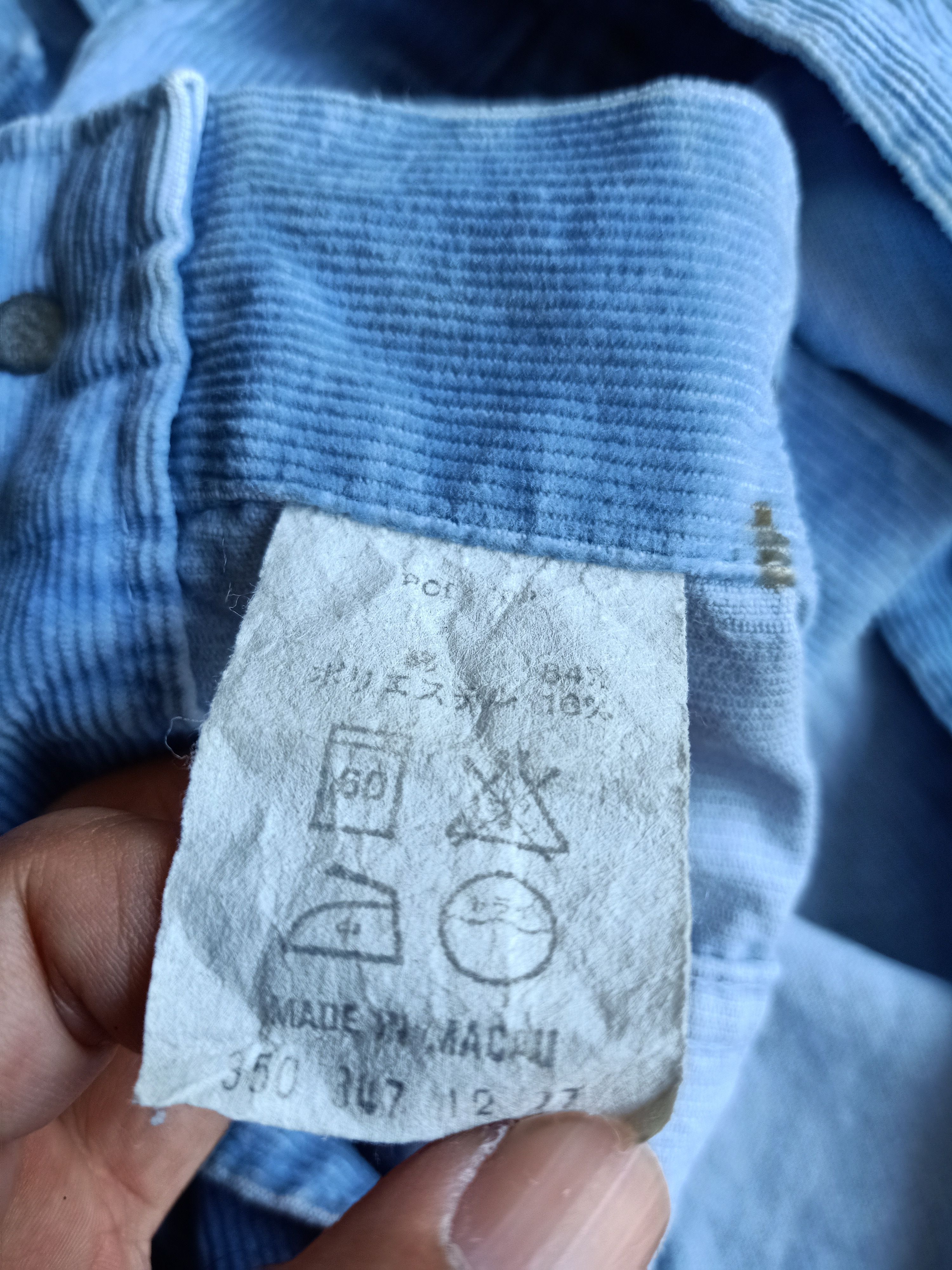 Levi's × Levi's Made & Crafted × Levi's Vintage Clothing Vtg Levi's Trucker Blue Wased Denim Corduroy Jacket Size US M / EU 48-50 / 2 - 17 Thumbnail