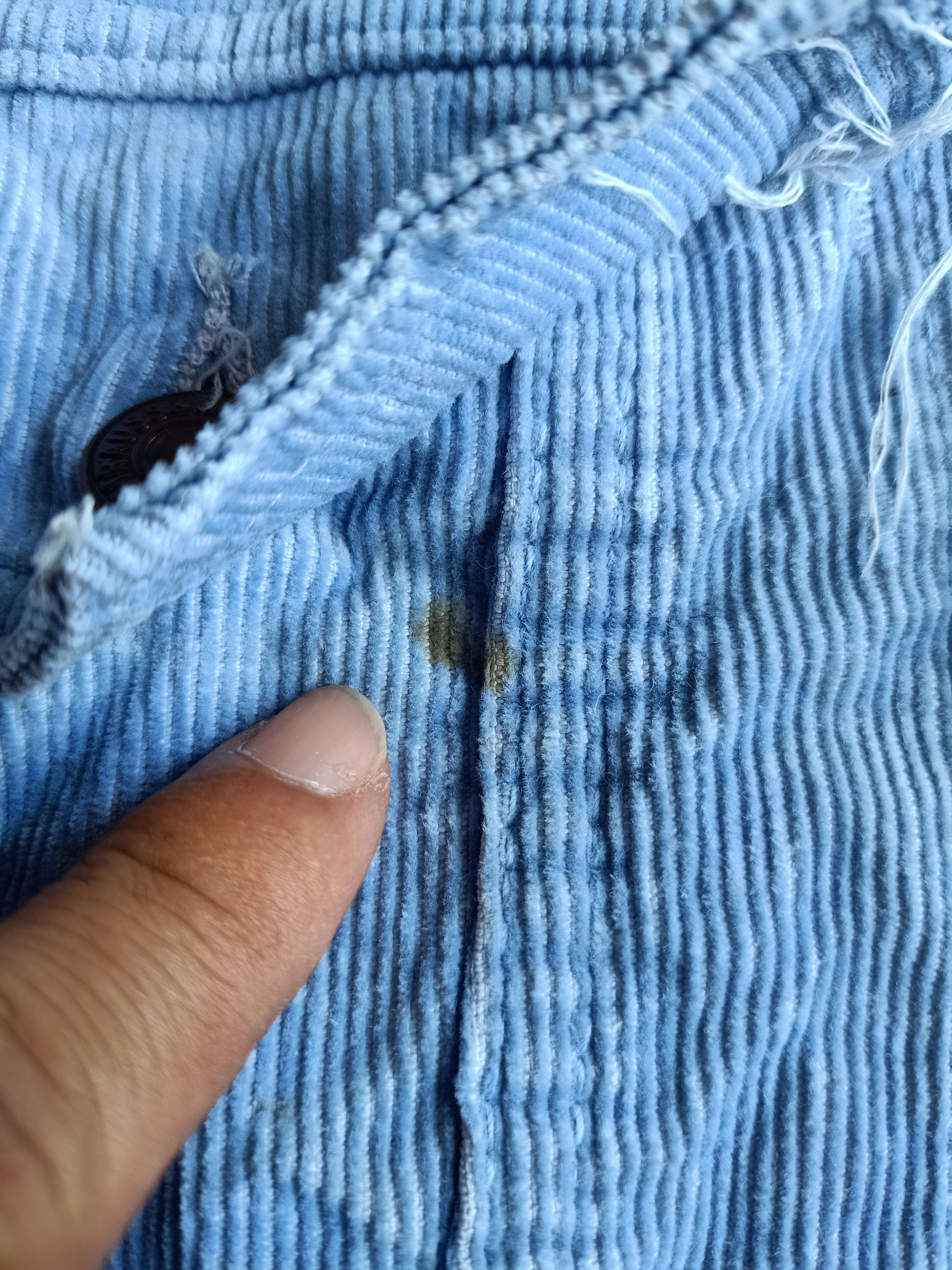 Levi's × Levi's Made & Crafted × Levi's Vintage Clothing Vtg Levi's Trucker Blue Wased Denim Corduroy Jacket Size US M / EU 48-50 / 2 - 8 Thumbnail