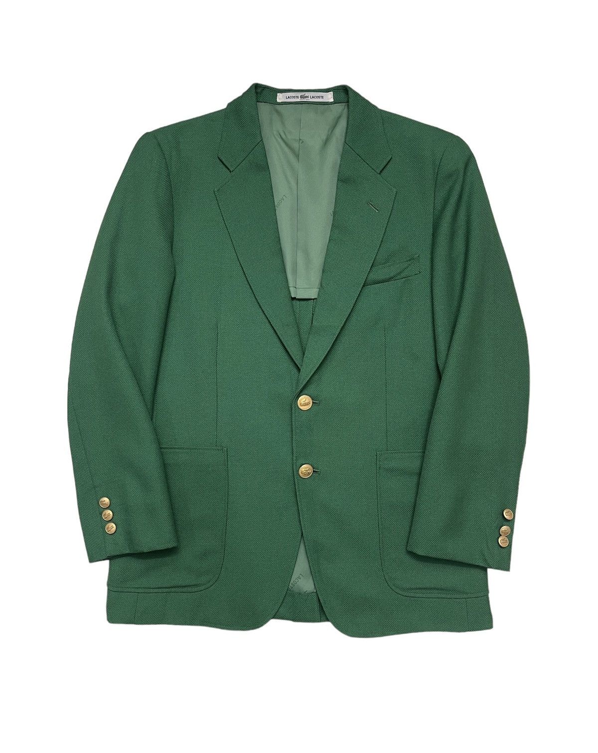 Lacoste Vintage Lacoste France Green Coat Size US M / EU 48-50 / 2 - 1 Thumbnail