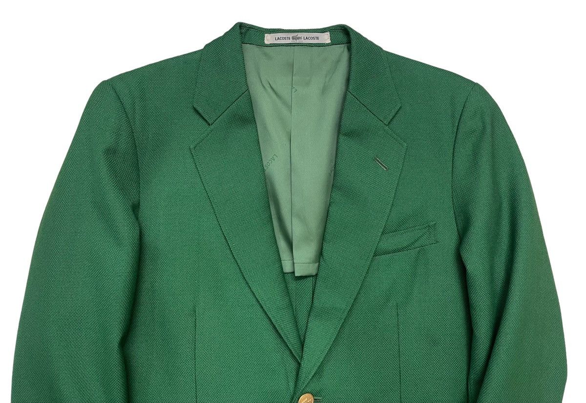 Lacoste Vintage Lacoste France Green Coat Size US M / EU 48-50 / 2 - 6 Thumbnail