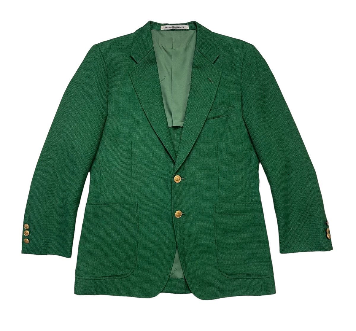 Lacoste Vintage Lacoste France Green Coat Size US M / EU 48-50 / 2 - 5 Thumbnail