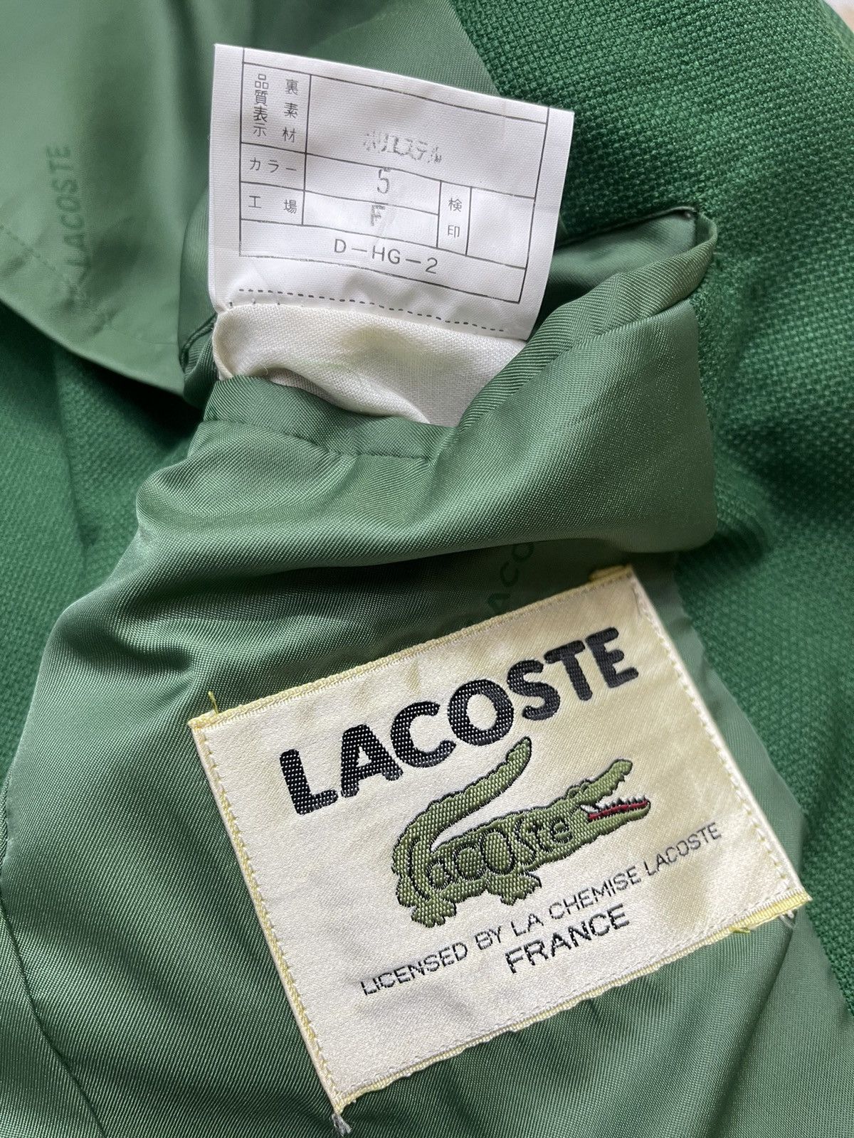 Lacoste Vintage Lacoste France Green Coat Size US M / EU 48-50 / 2 - 10 Thumbnail