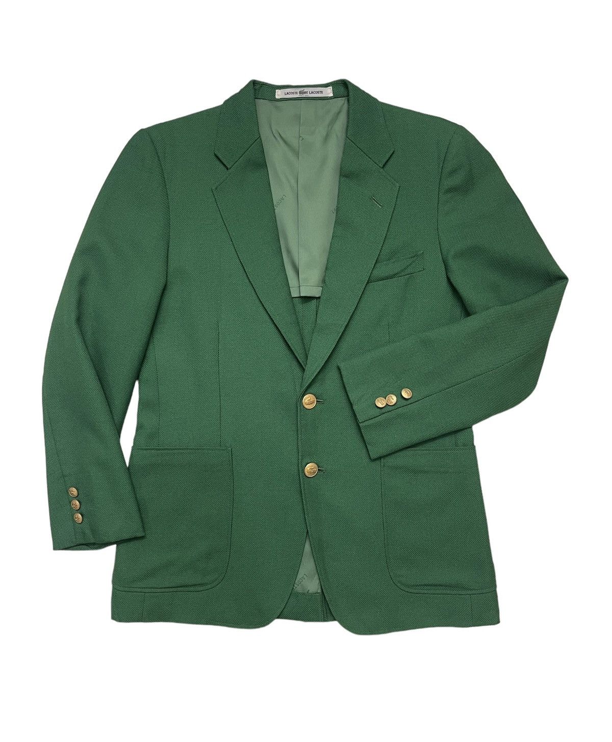 Lacoste Vintage Lacoste France Green Coat Size US M / EU 48-50 / 2 - 3 Thumbnail