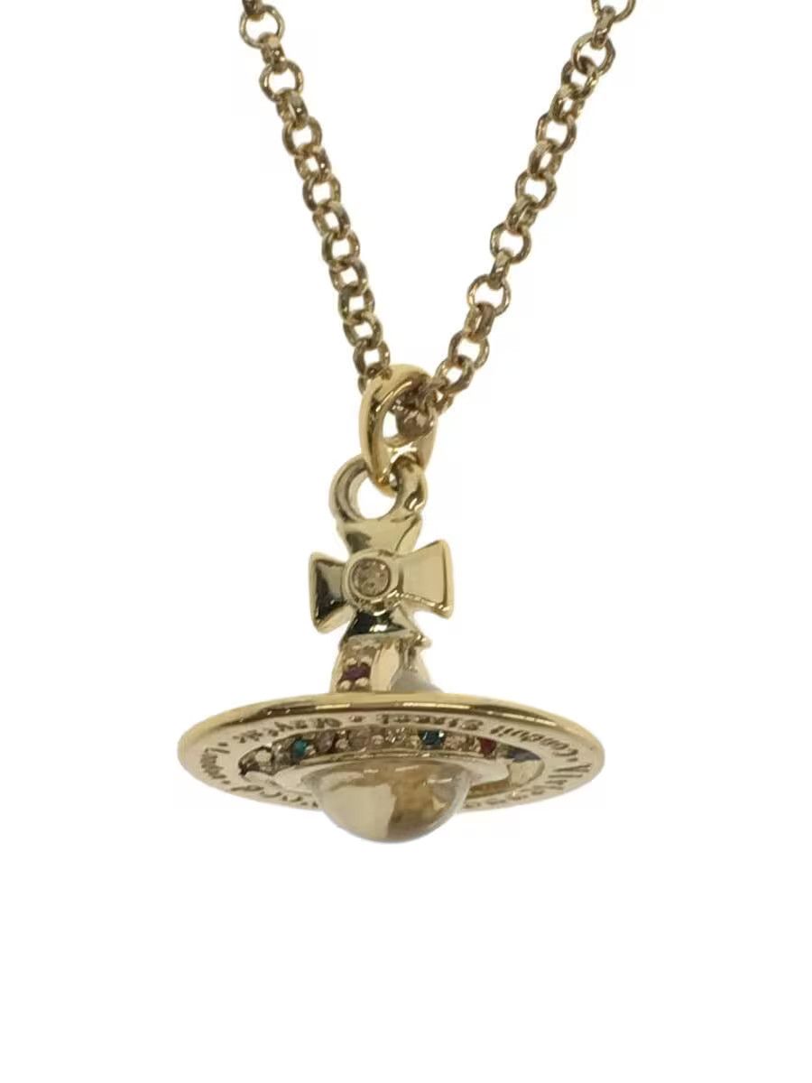 Vivienne Westwood 3D Crystal Orb Necklace Size ONE SIZE - 1 Thumbnail