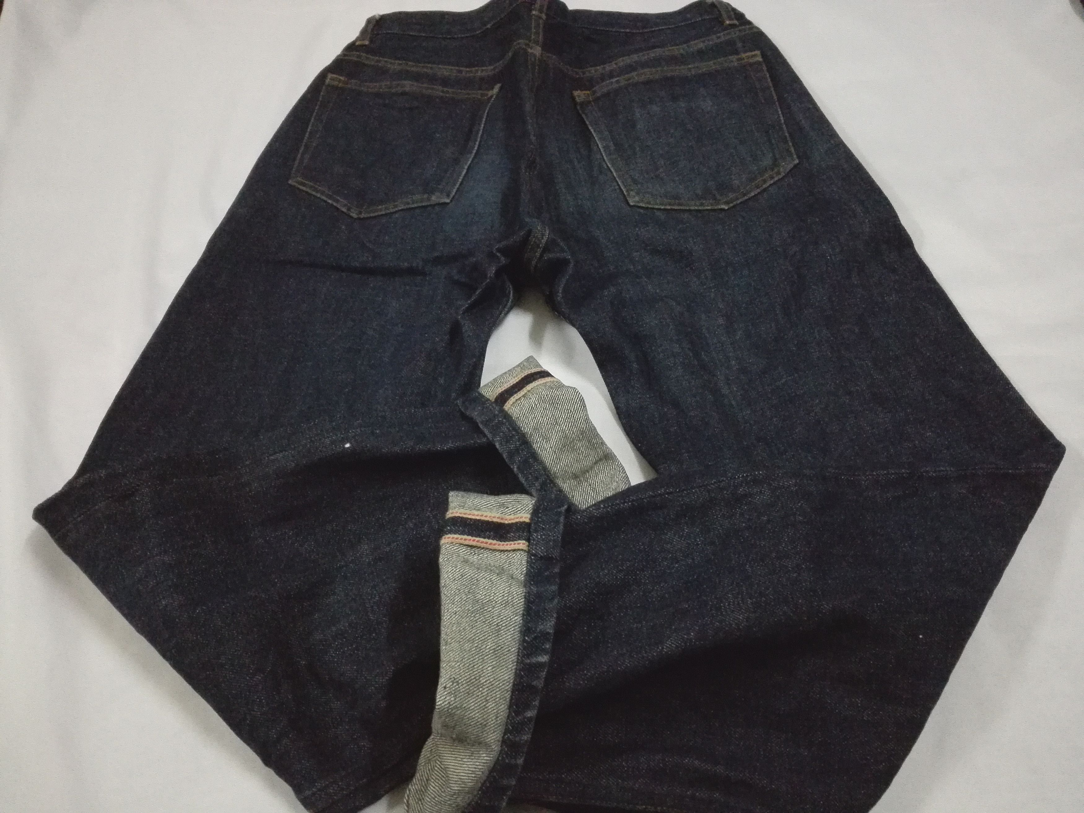 A.P.C. A.P.C. APC Mens Selvedge Dark Blue Jeans Indigo Size US 30 / EU 46 - 6 Thumbnail