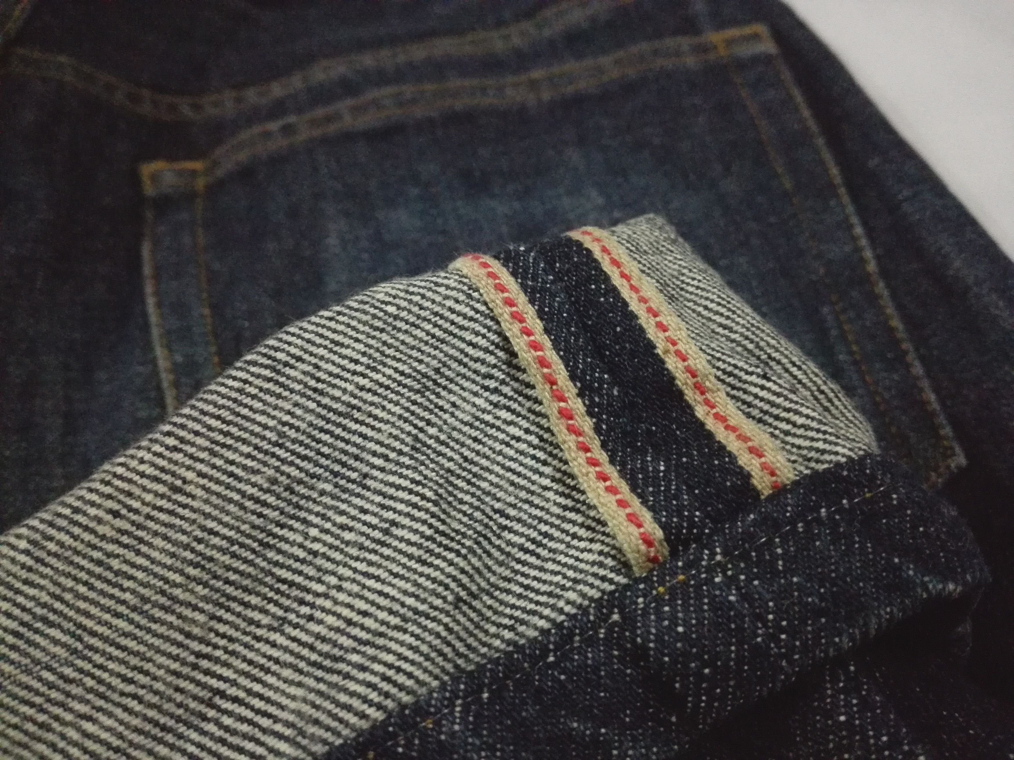 A.P.C. A.P.C. APC Mens Selvedge Dark Blue Jeans Indigo Size US 30 / EU 46 - 8 Thumbnail