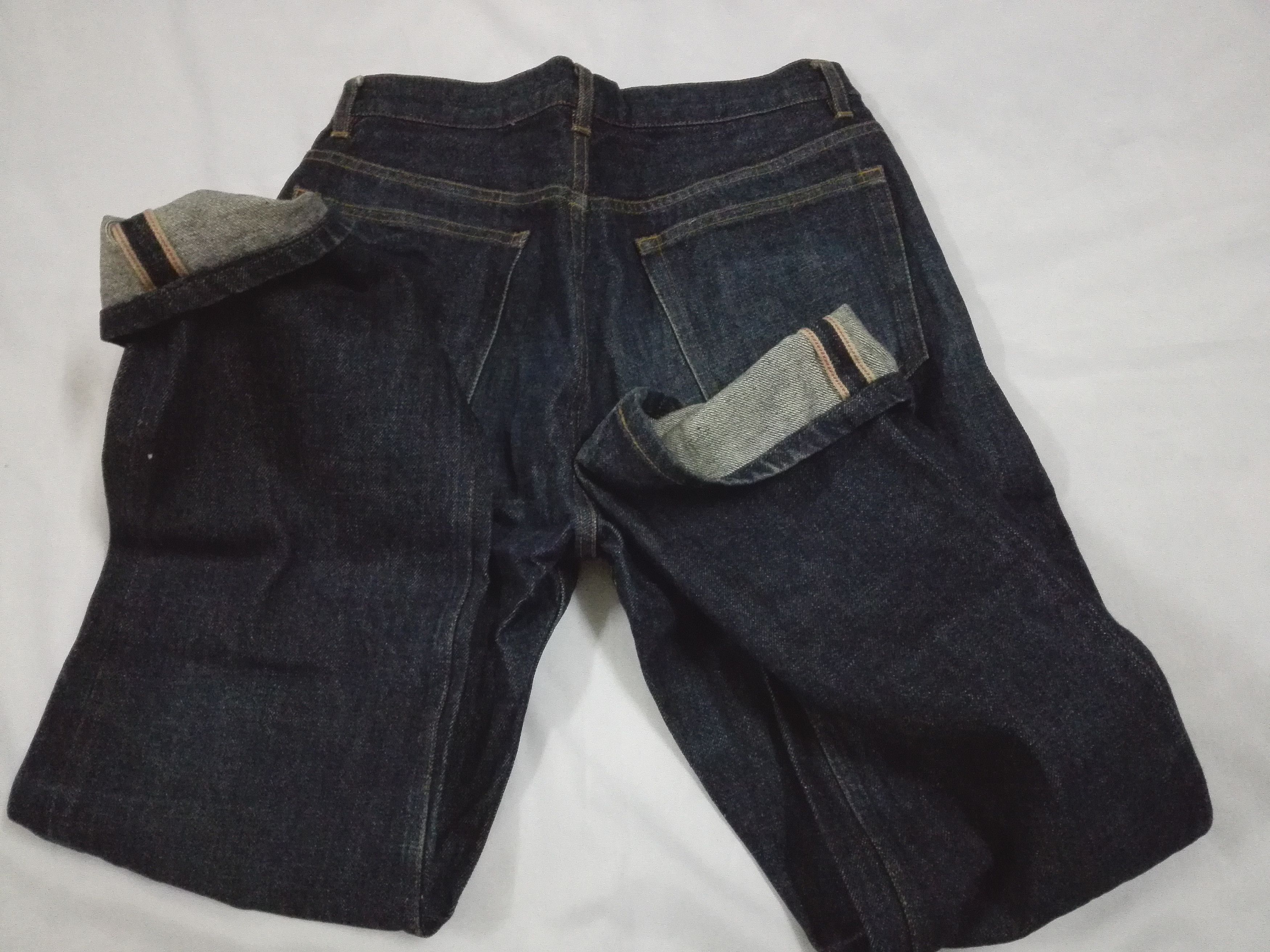 A.P.C. A.P.C. APC Mens Selvedge Dark Blue Jeans Indigo Size US 30 / EU 46 - 7 Thumbnail