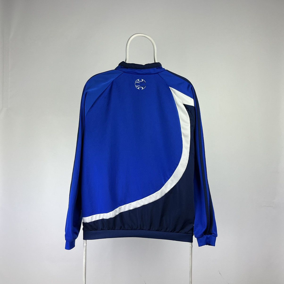 Adidas Adidas track jacket schalke vintage size Medium Size US M / EU 48-50 / 2 - 2 Thumbnail