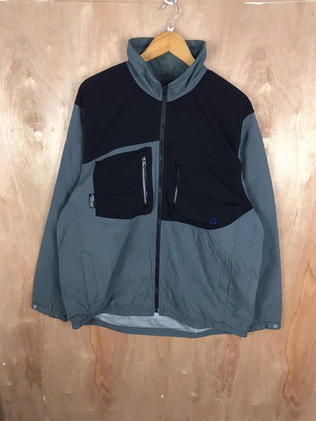 Vintage Chevignon Retro Double Chest Hoodie Jacket