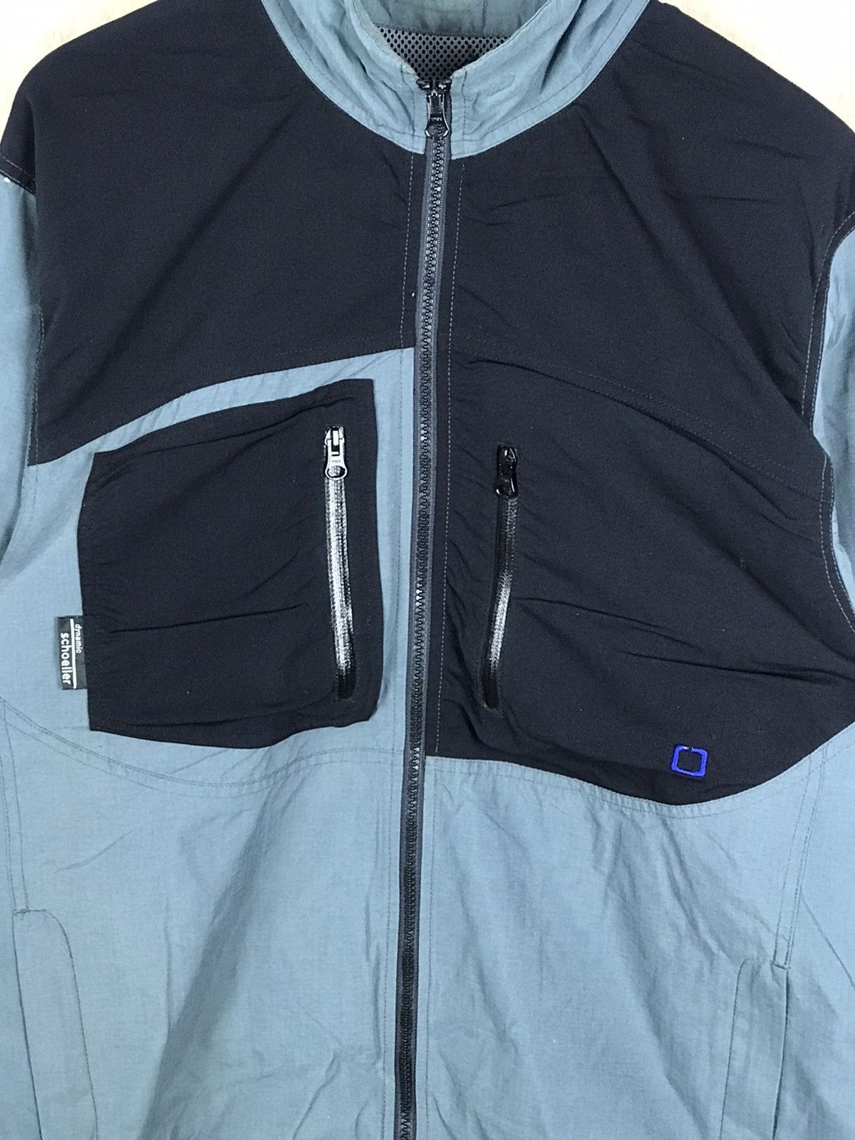 Vintage Chevignon Retro Double Chest Hoodie Jacket