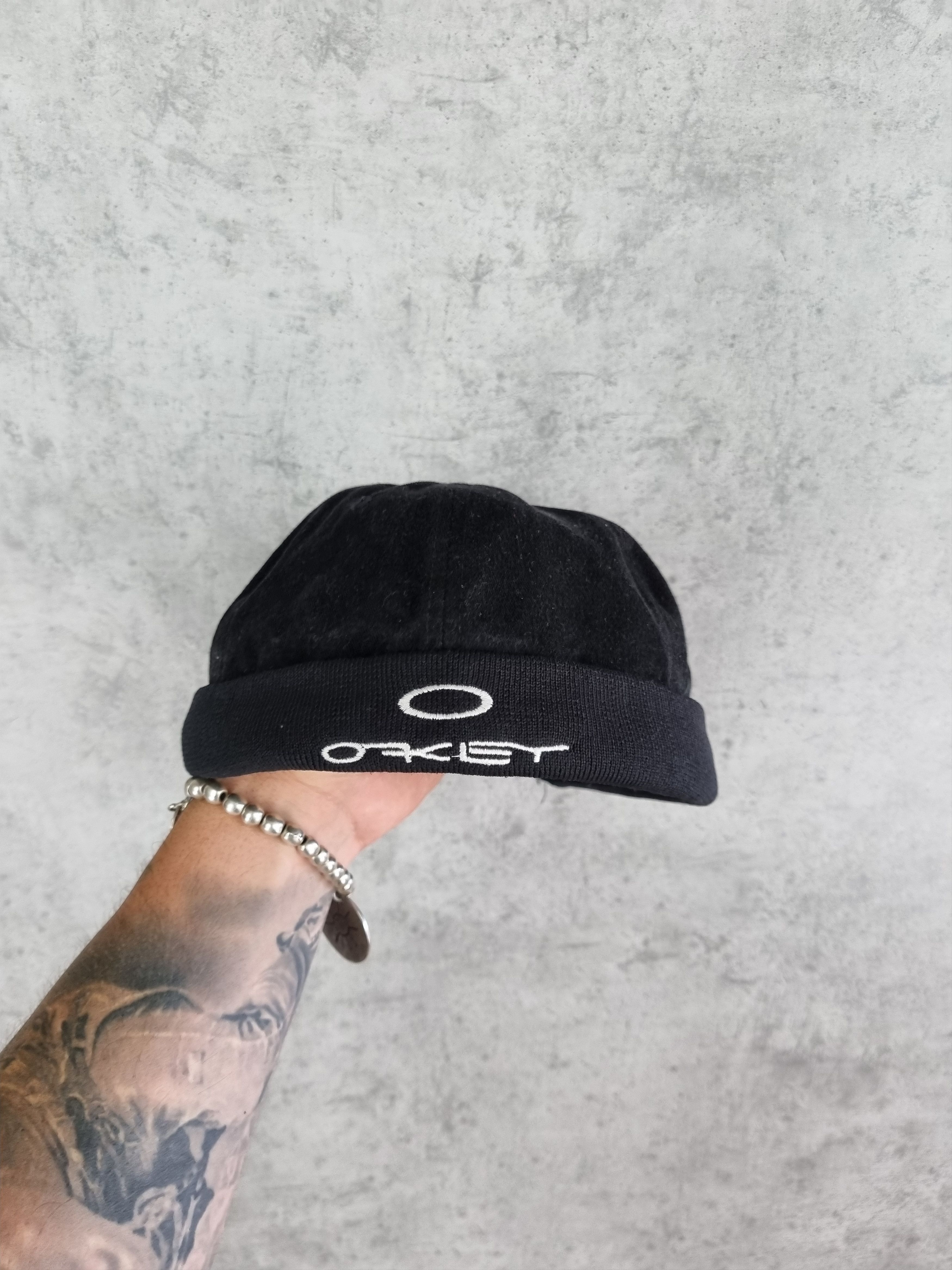 Oakley × Vintage Vintage OAKLEY brimless hat beanie cap 90s Size ONE SIZE - 1 Thumbnail