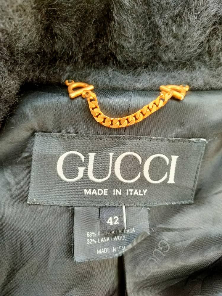Gucci Gucci Alpaca Fur Wool Coat Size M / US 6-8 / IT 42-44 - 13 Thumbnail