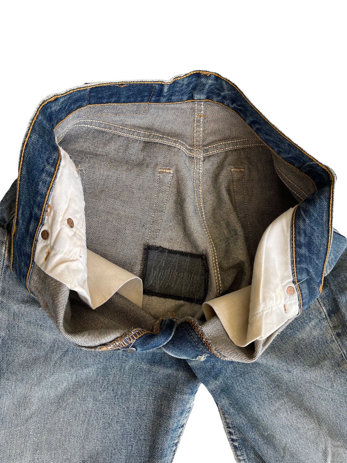 Levi's 🛠 Vintage Levi’s 501 Distressed Denim Jeans Japan Size US 28 / EU 44 - 8 Thumbnail