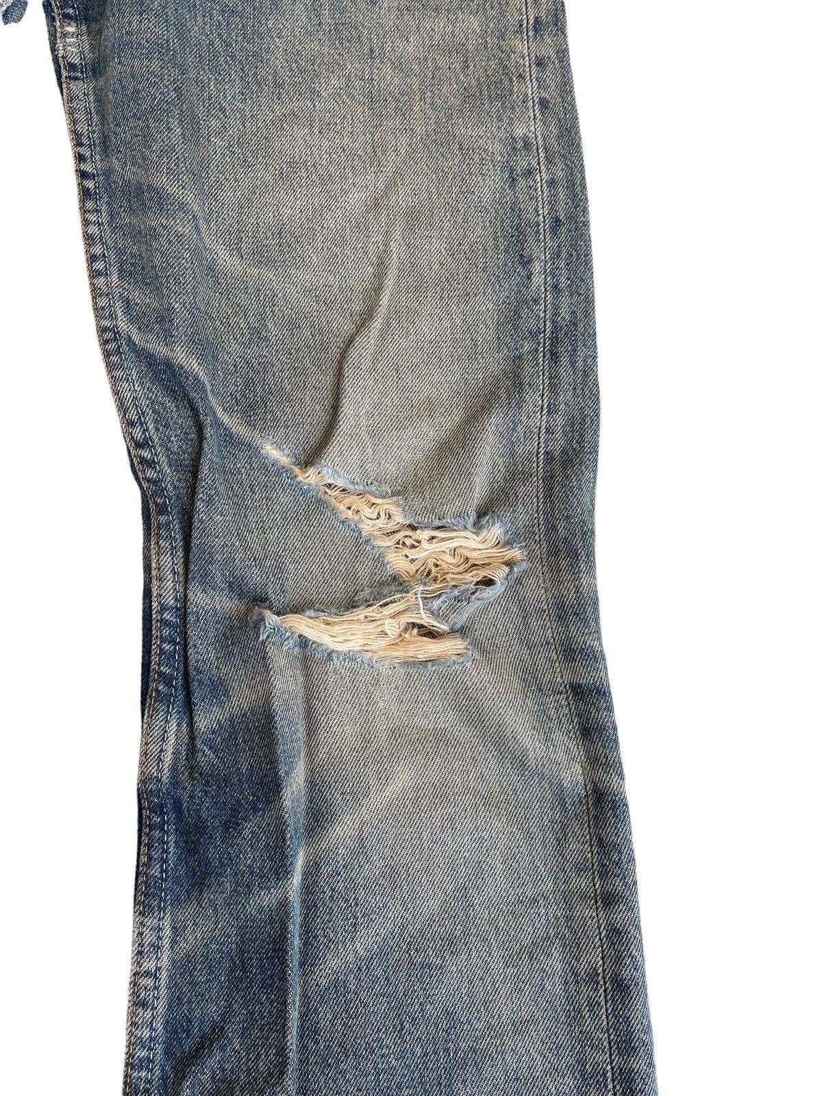 Levi's 🛠 Vintage Levi’s 501 Distressed Denim Jeans Japan Size US 28 / EU 44 - 4 Thumbnail