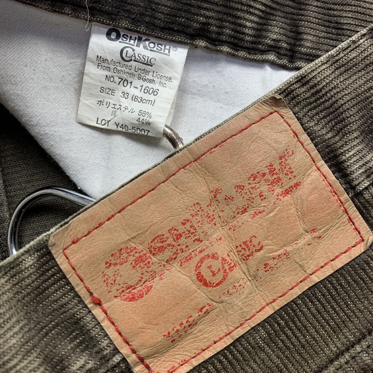 Japanese Brand × Oshkosh Oshkosh washed corduroy pants Size US 32 / EU 48 - 10 Thumbnail