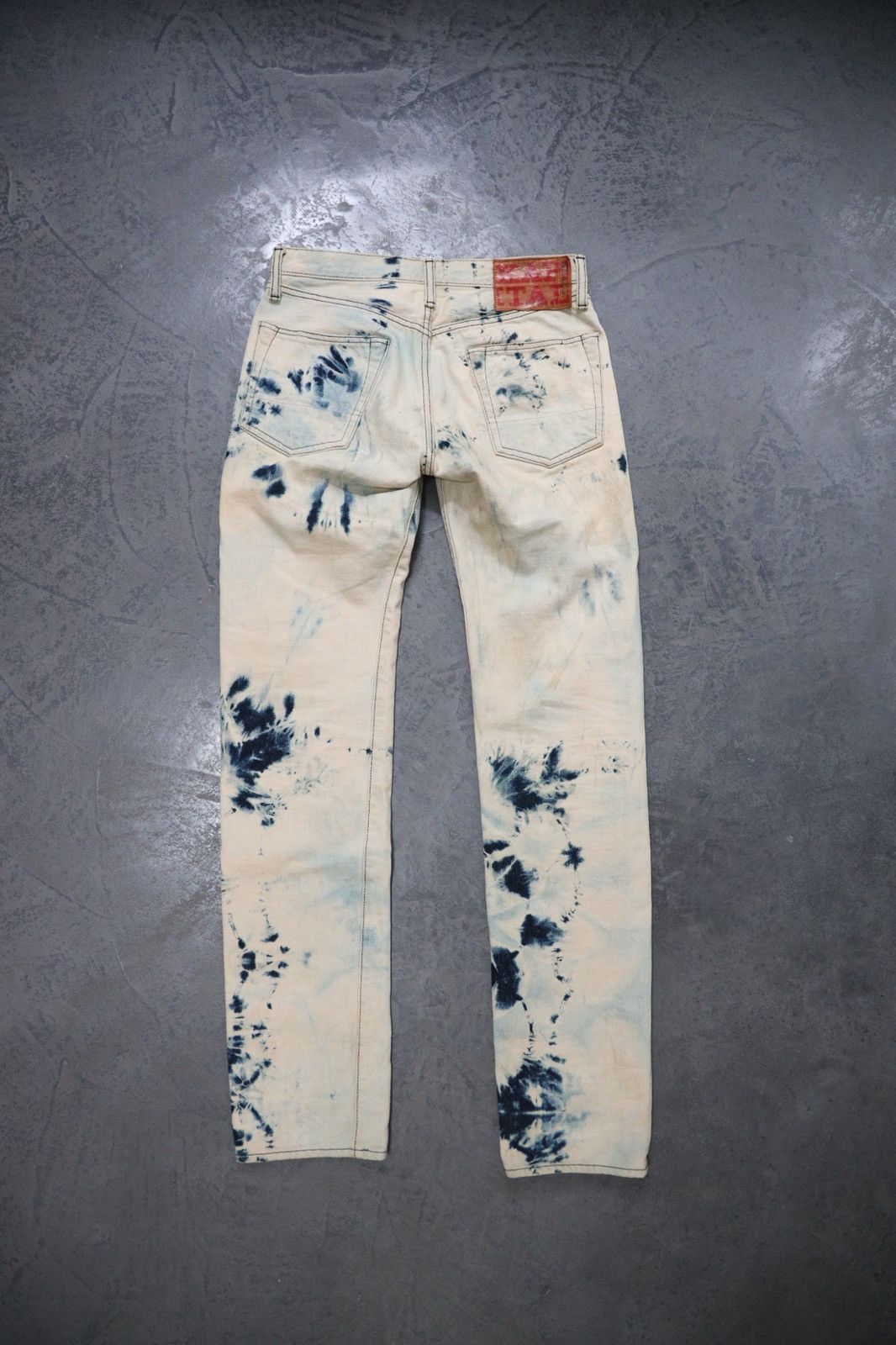 Japanese Brand × Kapital × Kapital Kountry Kapital Cisco Selvedge Bleach Tie Dye Size US 28 / EU 44 - 3 Thumbnail