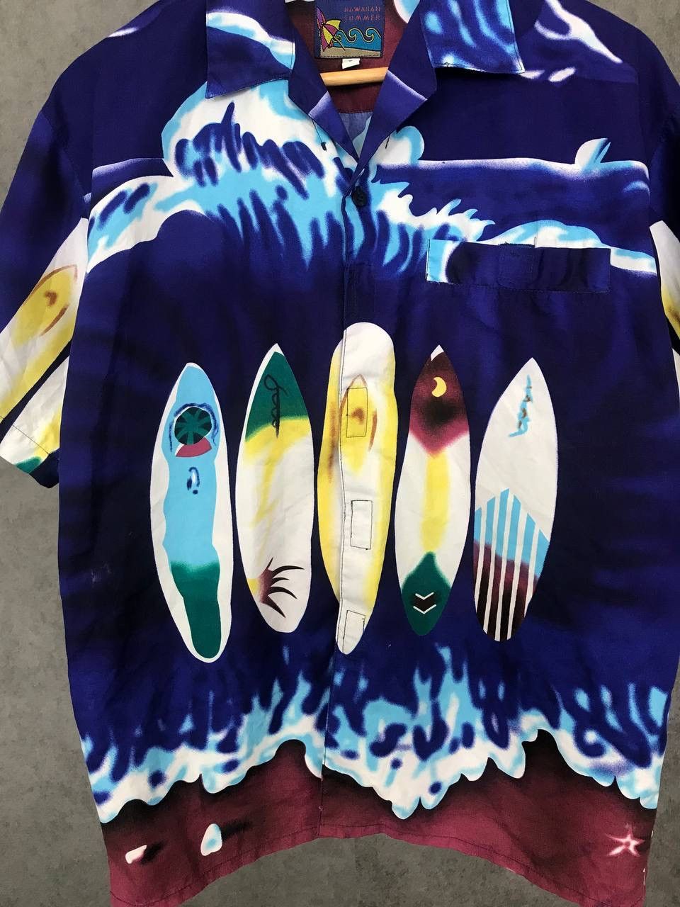 Vintage Hawaiian crazy vintage shirt Size US S / EU 44-46 / 1 - 3 Thumbnail