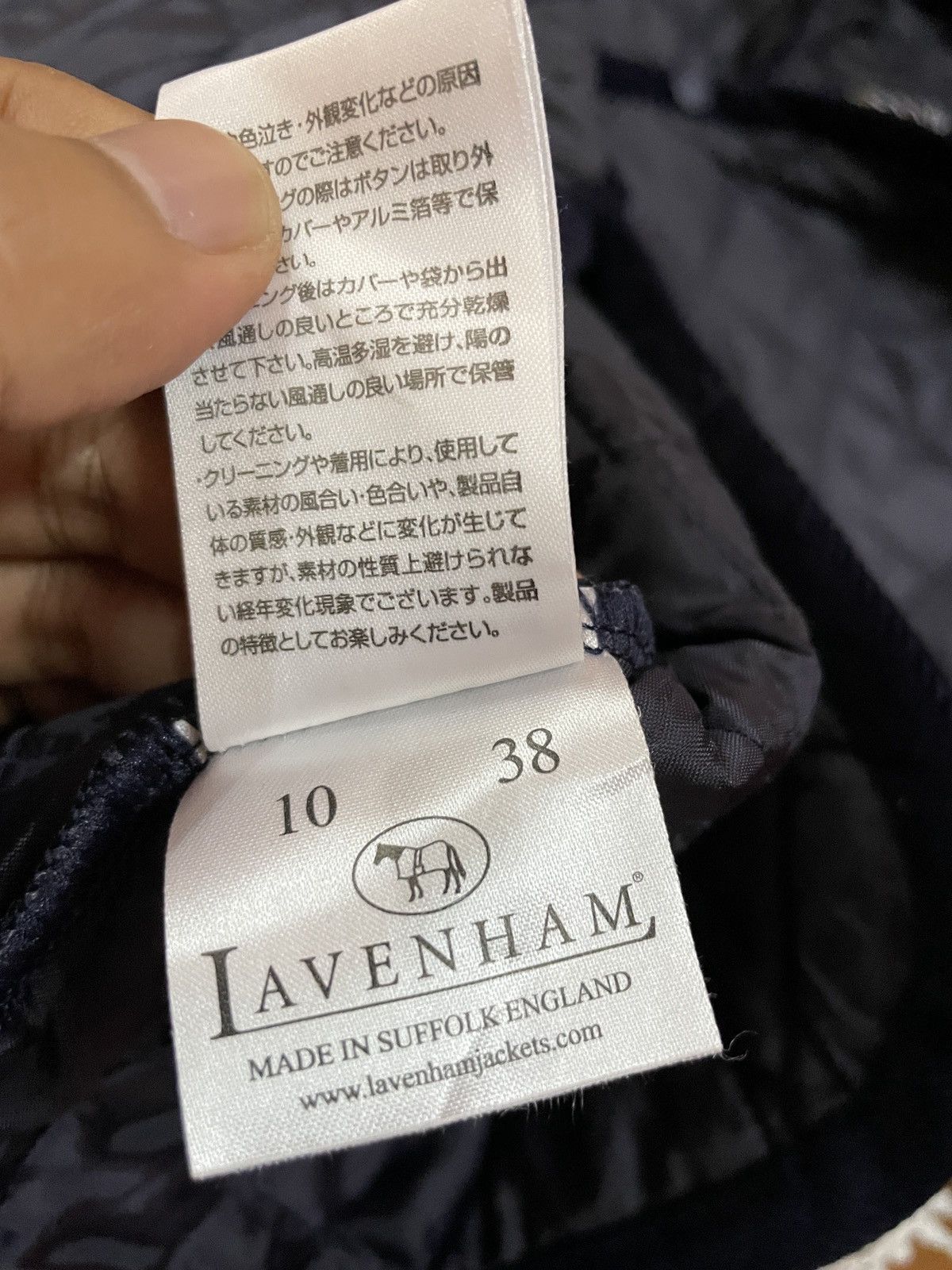 Lavenham Lavenham Suffolk Quilted jacket Hooded button down military Size US S / EU 44-46 / 1 - 10 Thumbnail