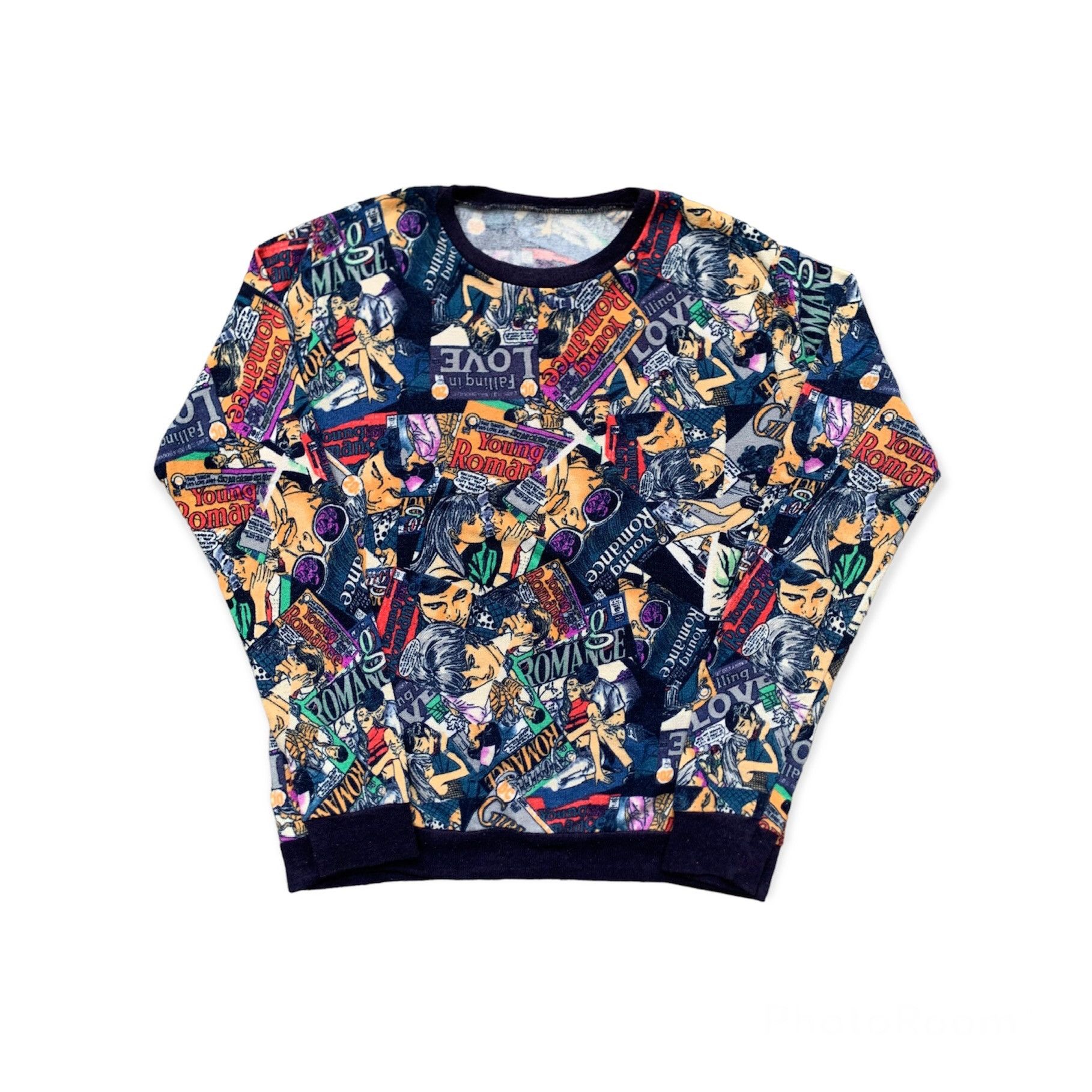 Hysteric Glamour Vintage Young Romance XXX PORN Over Print Sweatshirts |  Grailed