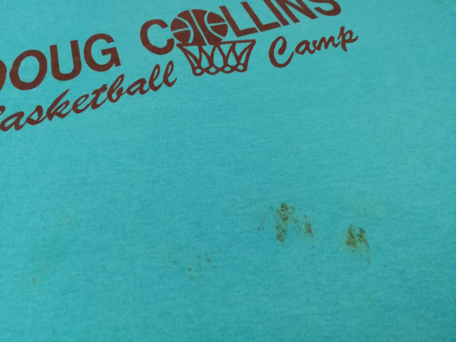 Converse Rare Vintage 80s Converse Tee NBA Doug Collins Size US S / EU 44-46 / 1 - 7 Thumbnail