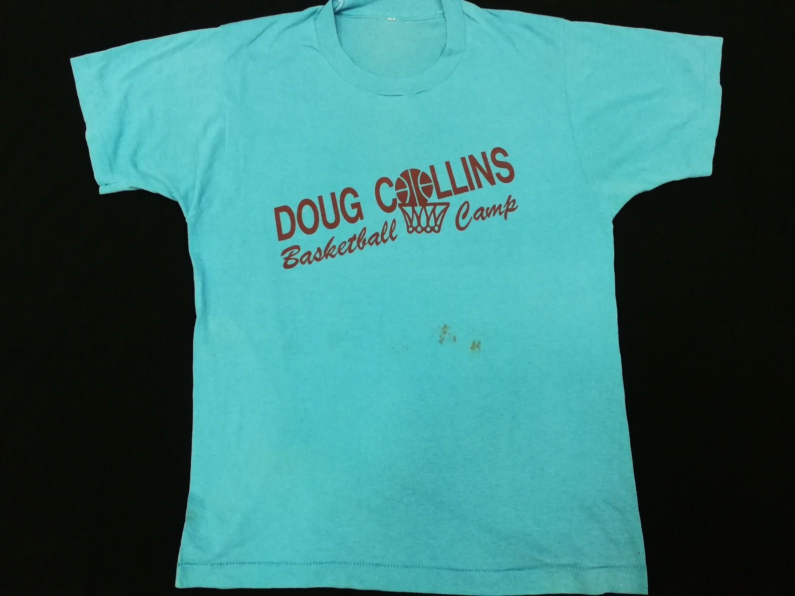 Converse Rare Vintage 80s Converse Tee NBA Doug Collins Size US S / EU 44-46 / 1 - 2 Thumbnail