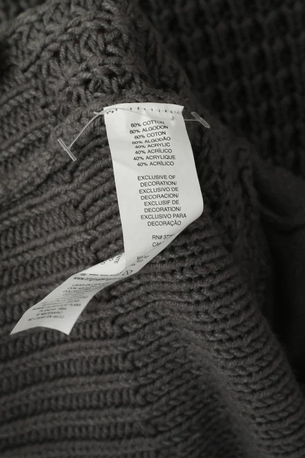 Original Penguin Original Penguin Men L Jumper Grey Zip Neck Pockets 7226 Size US L / EU 52-54 / 3 - 7 Thumbnail