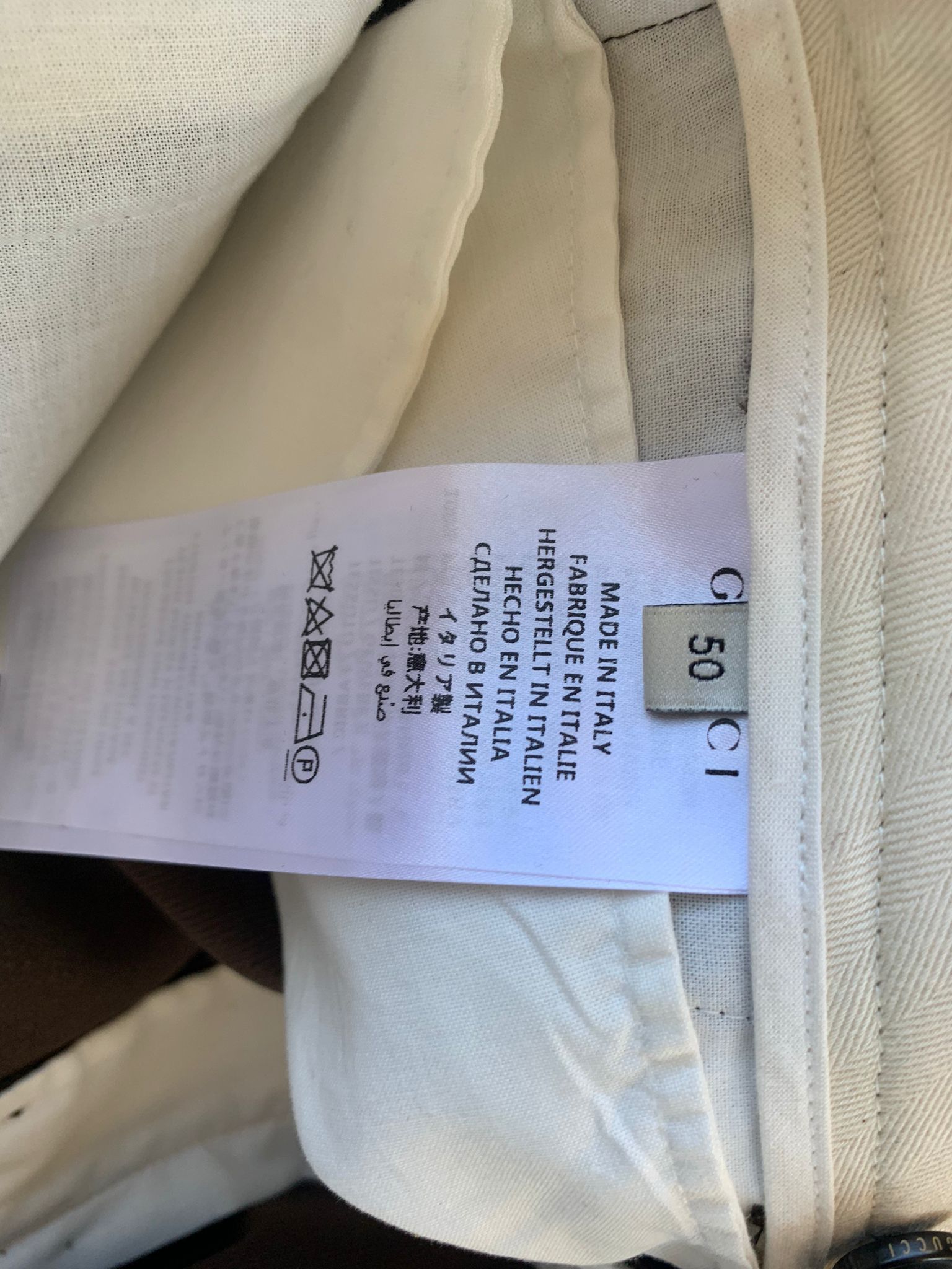 Gucci Fluid Drill Pants in Vanessa Brown Size US 34 / EU 50 - 14 Thumbnail