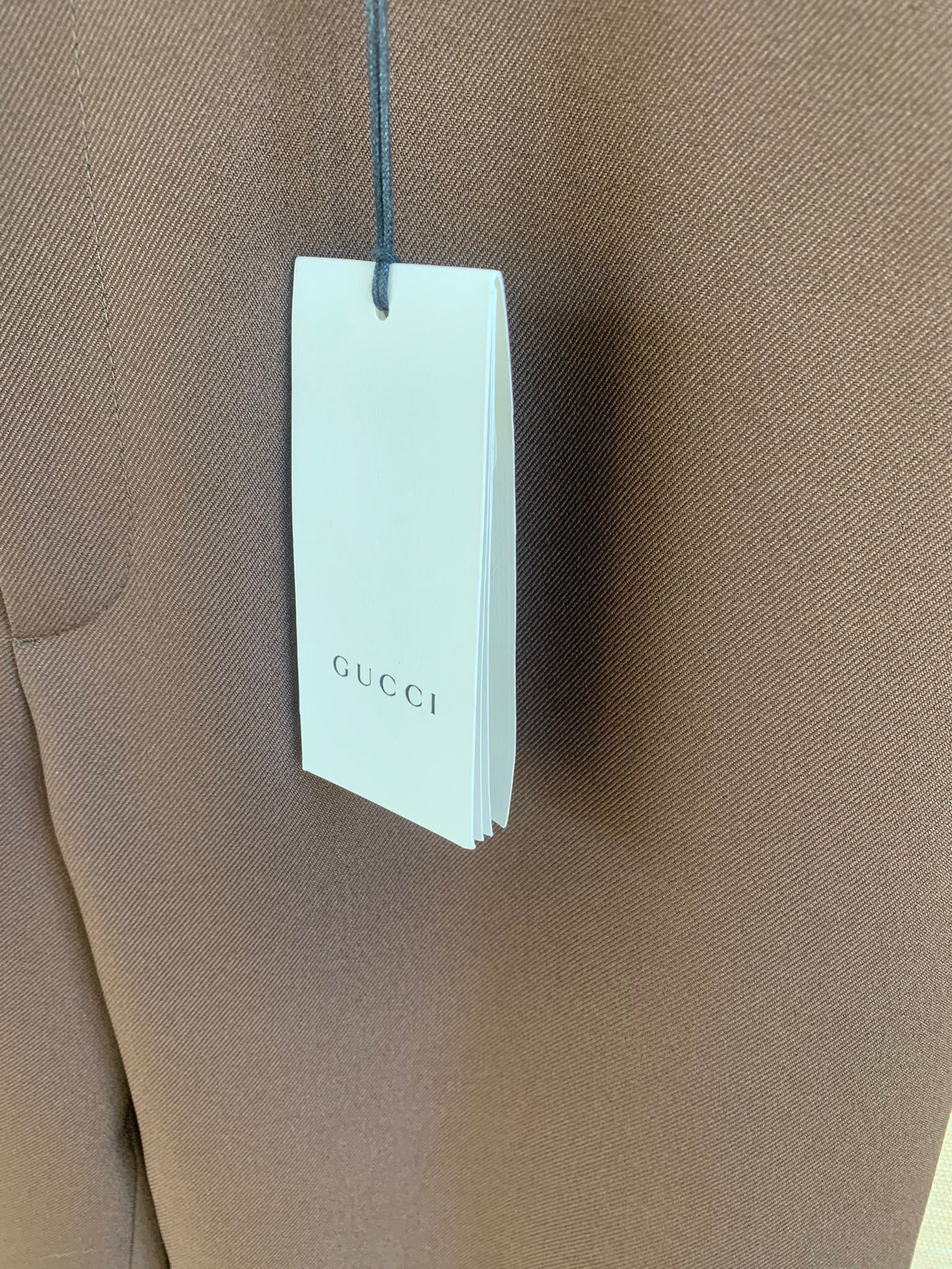 Gucci Fluid Drill Pants in Vanessa Brown Size US 34 / EU 50 - 6 Thumbnail