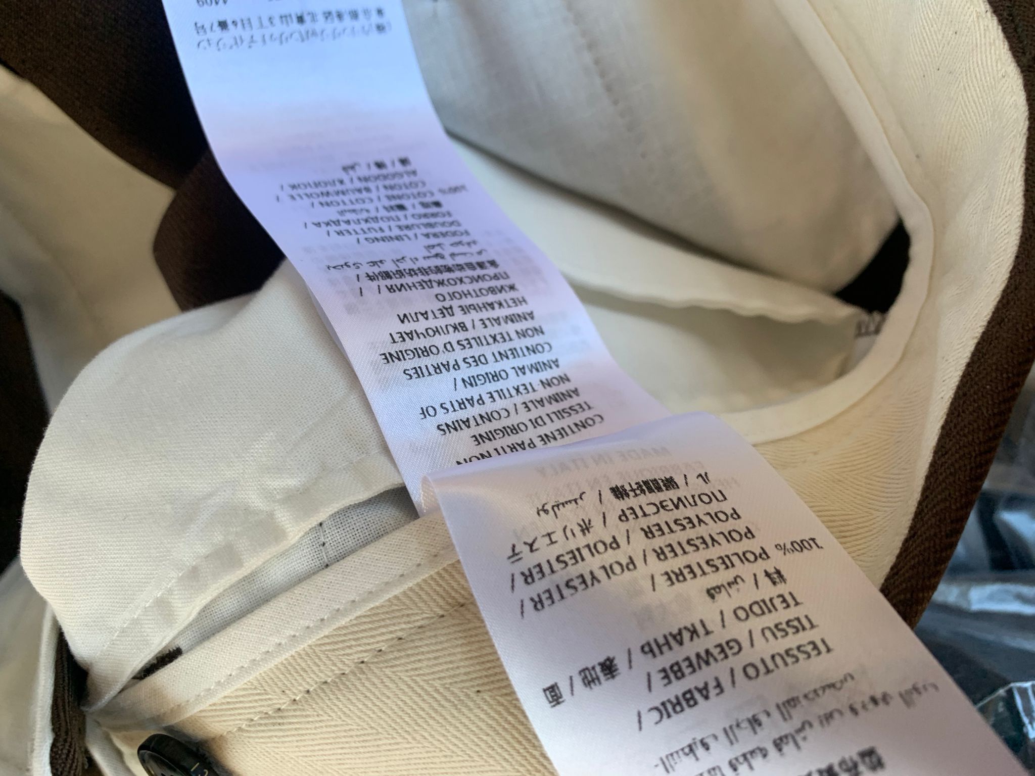 Gucci Fluid Drill Pants in Vanessa Brown Size US 34 / EU 50 - 13 Thumbnail