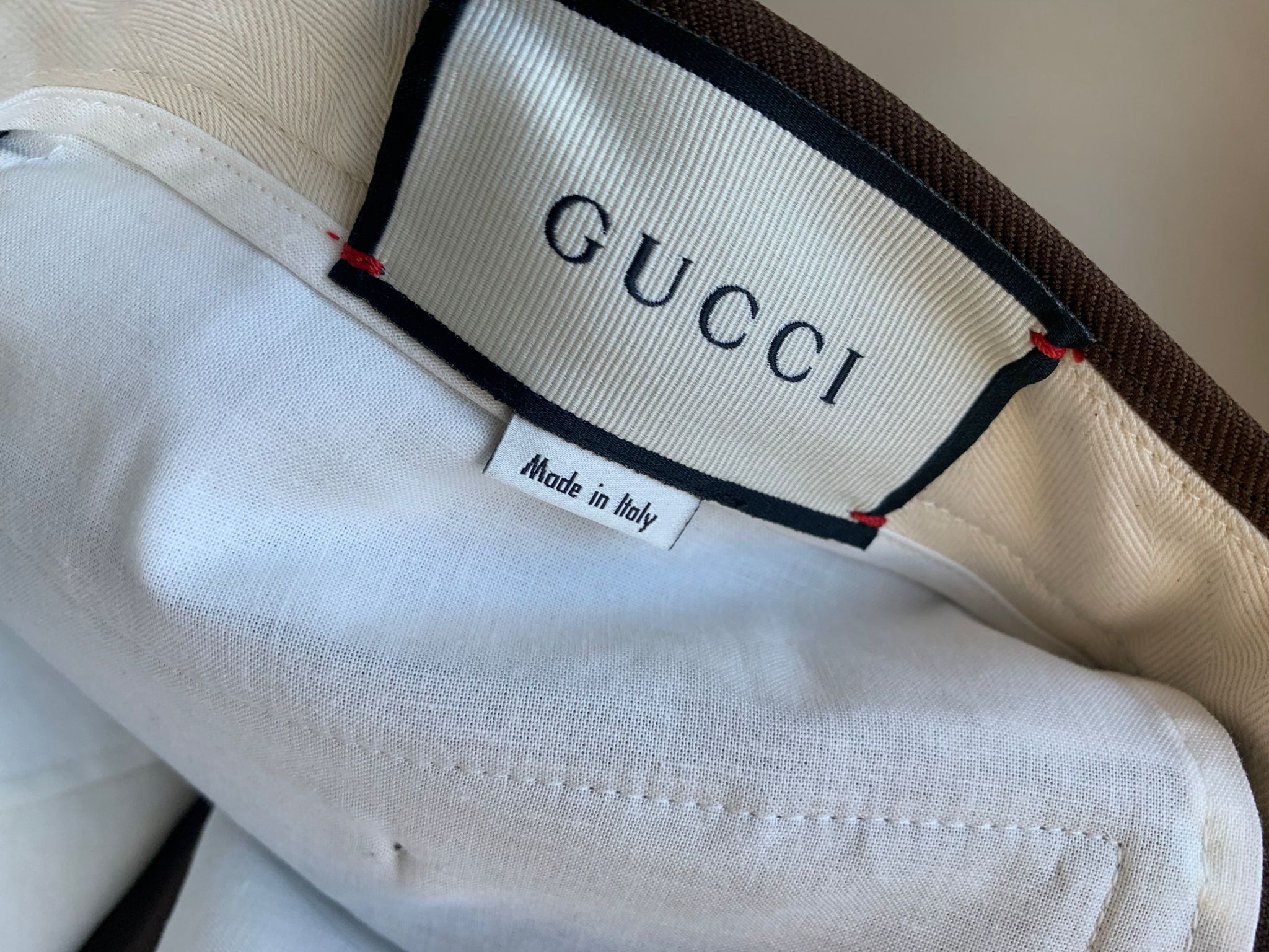 Gucci Fluid Drill Pants in Vanessa Brown Size US 34 / EU 50 - 15 Thumbnail