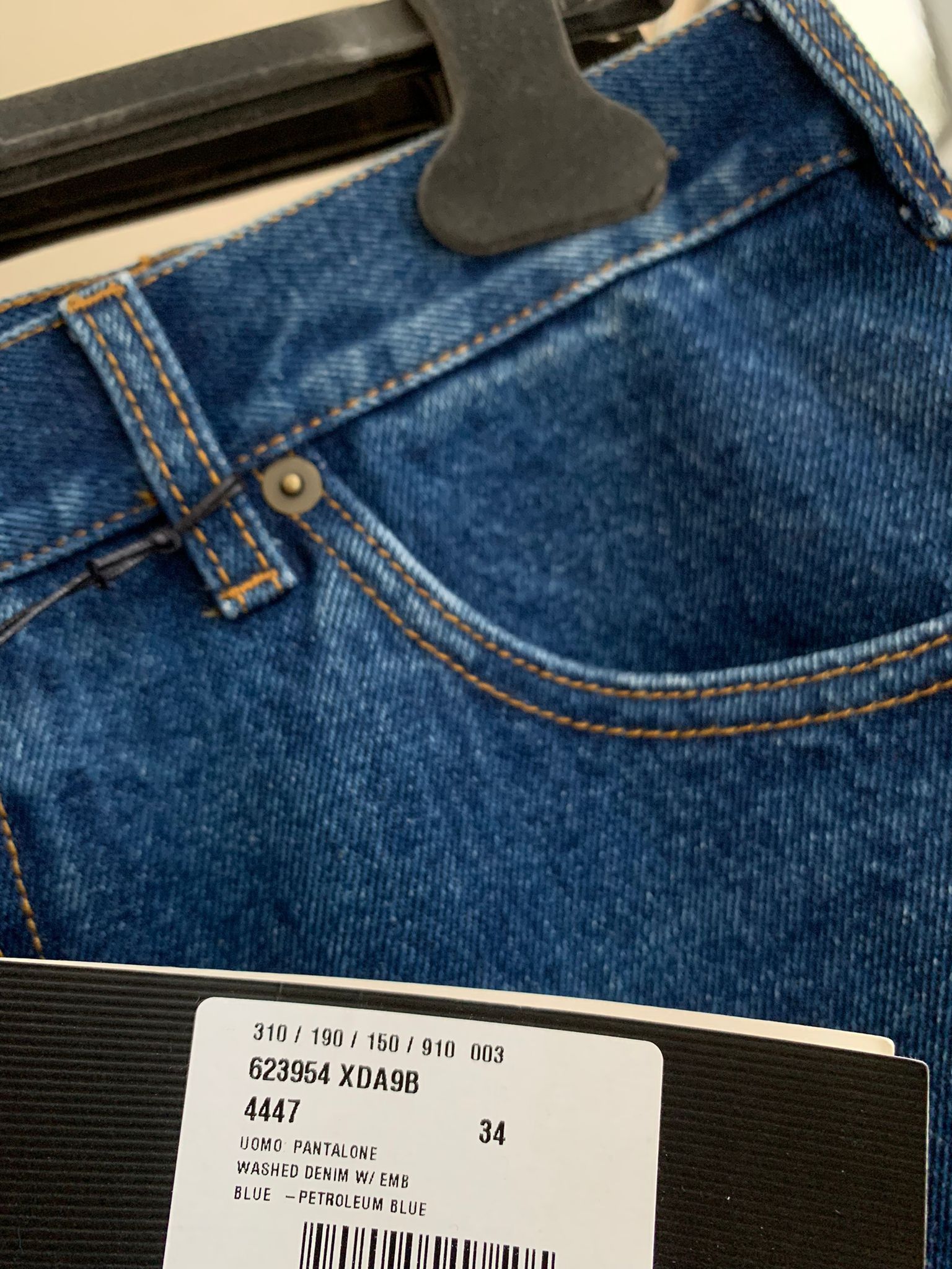 Gucci Logo Trim Denim in Blue Size US 34 / EU 50 - 13 Thumbnail