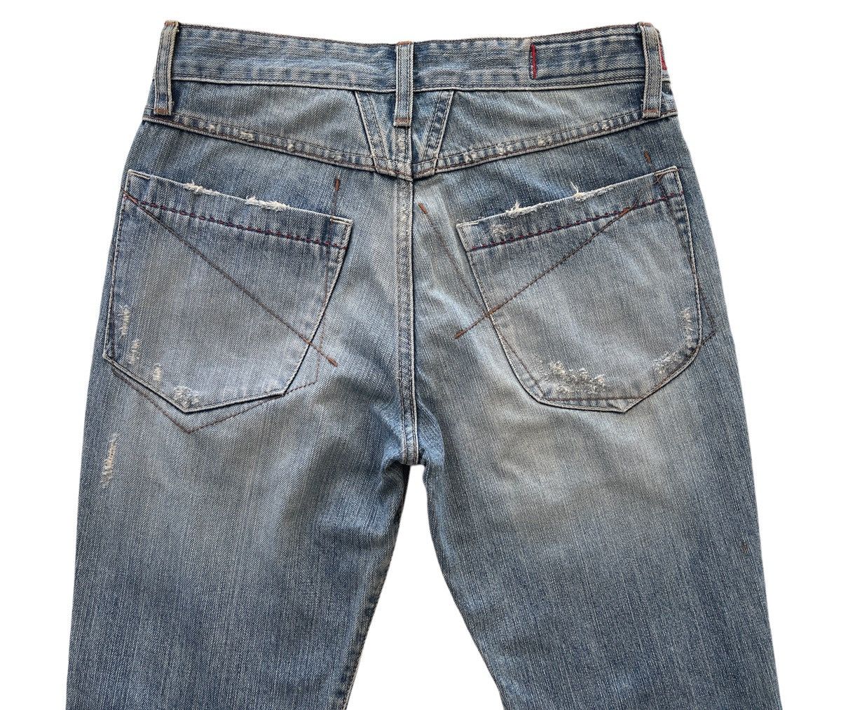 Marithe + Francois Girbaud MFG Fashionista Distressed Denim Size US 29 - 5 Thumbnail