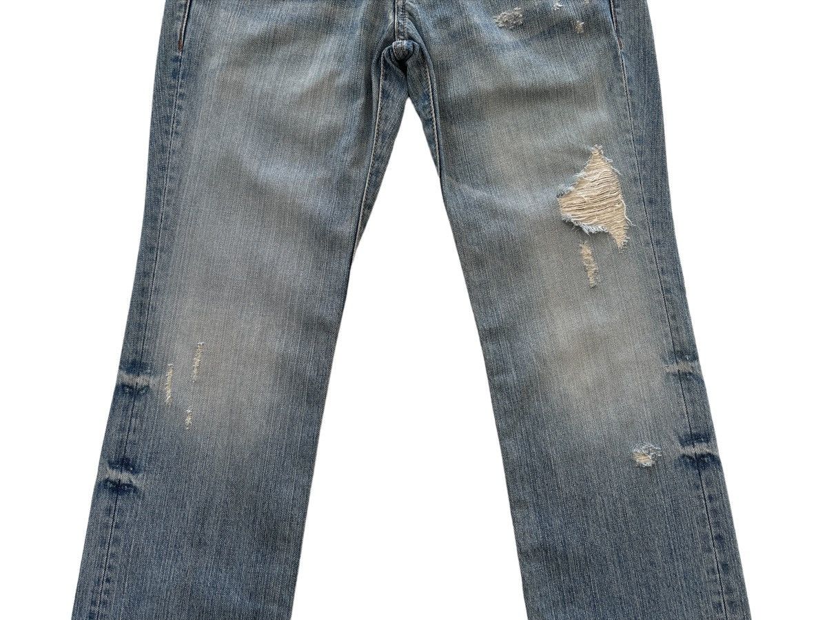 Marithe + Francois Girbaud MFG Fashionista Distressed Denim Size US 29 - 8 Thumbnail