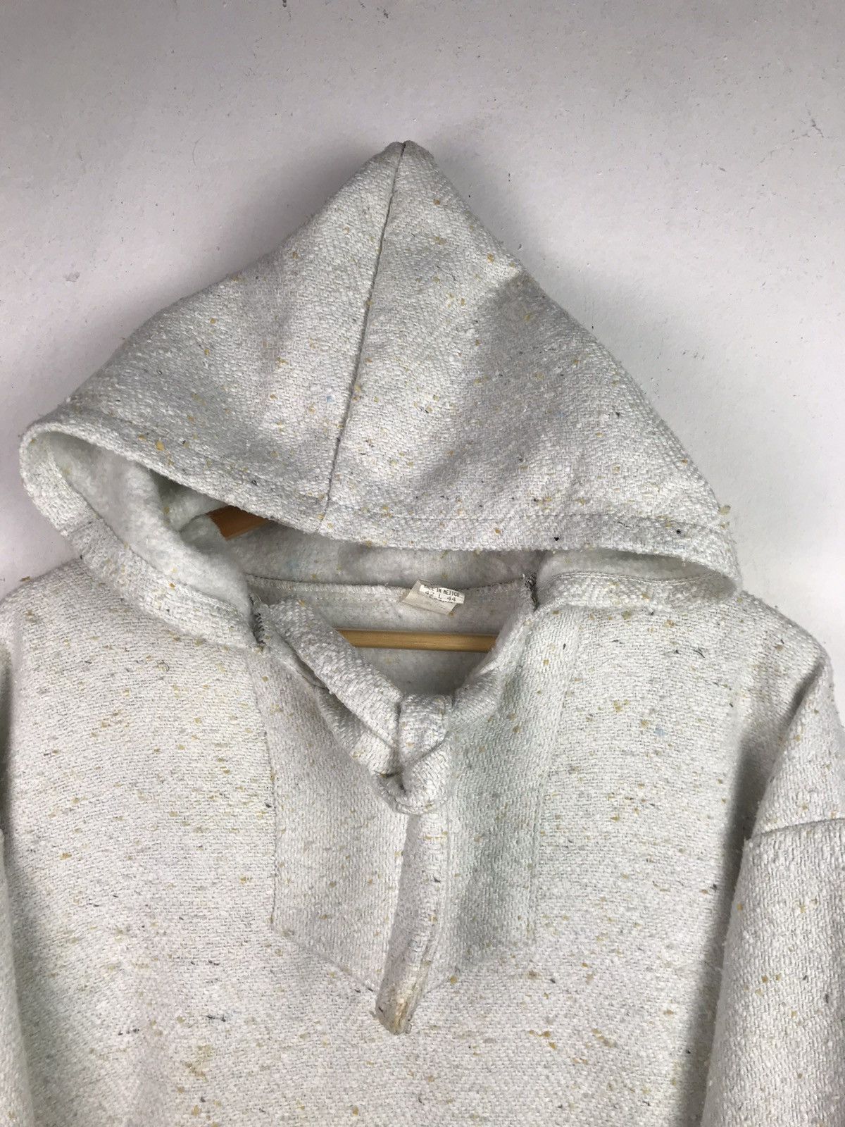Vintage Vintage 90's Mexican Baja Hoodie jacket Size US L / EU 52-54 / 3 - 3 Thumbnail