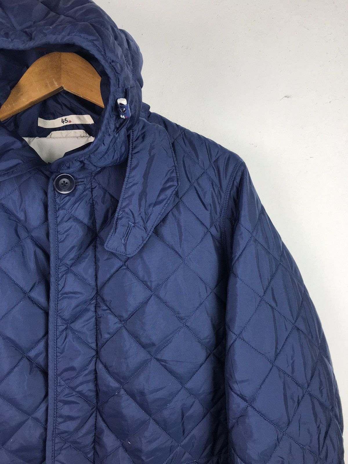 45rpm Very Rare Vintage 45RPM quilted long Jacket Size US M / EU 48-50 / 2 - 7 Thumbnail