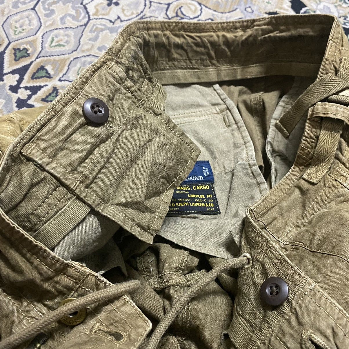 Polo Ralph Lauren Vintage Polo Ralph Lauren Cargo Surplus Fit Pants Size US 30 / EU 46 - 21 Thumbnail
