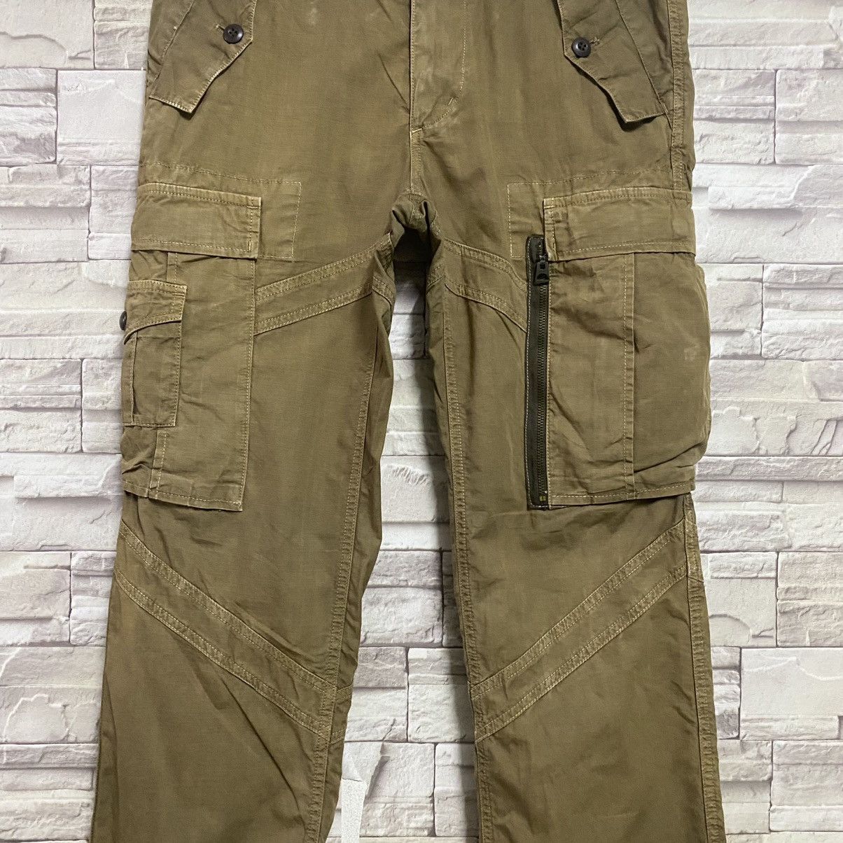 Polo Ralph Lauren Vintage Polo Ralph Lauren Cargo Surplus Fit Pants Size US 30 / EU 46 - 5 Thumbnail