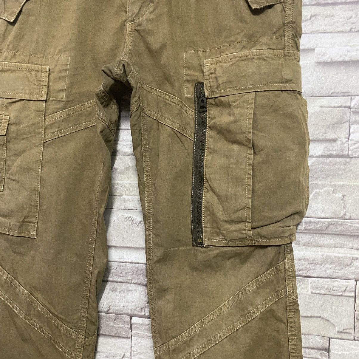 Polo Ralph Lauren Vintage Polo Ralph Lauren Cargo Surplus Fit Pants Size US 30 / EU 46 - 10 Thumbnail