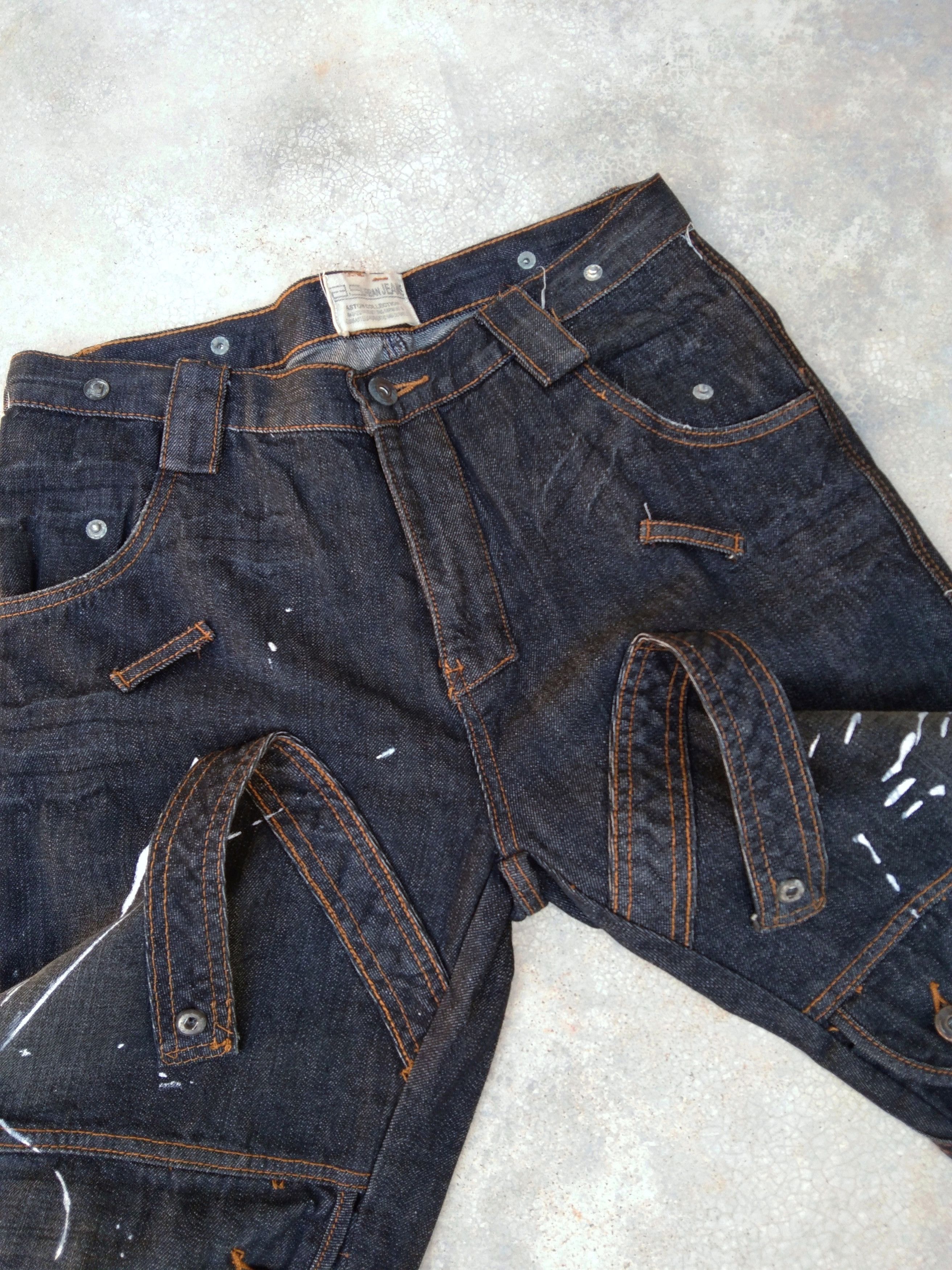 Japanese Brand × Jean × Vintage Vintage Painter Jeans Aston Collection Tactical Denim 31x32 Size US 31 - 9 Thumbnail