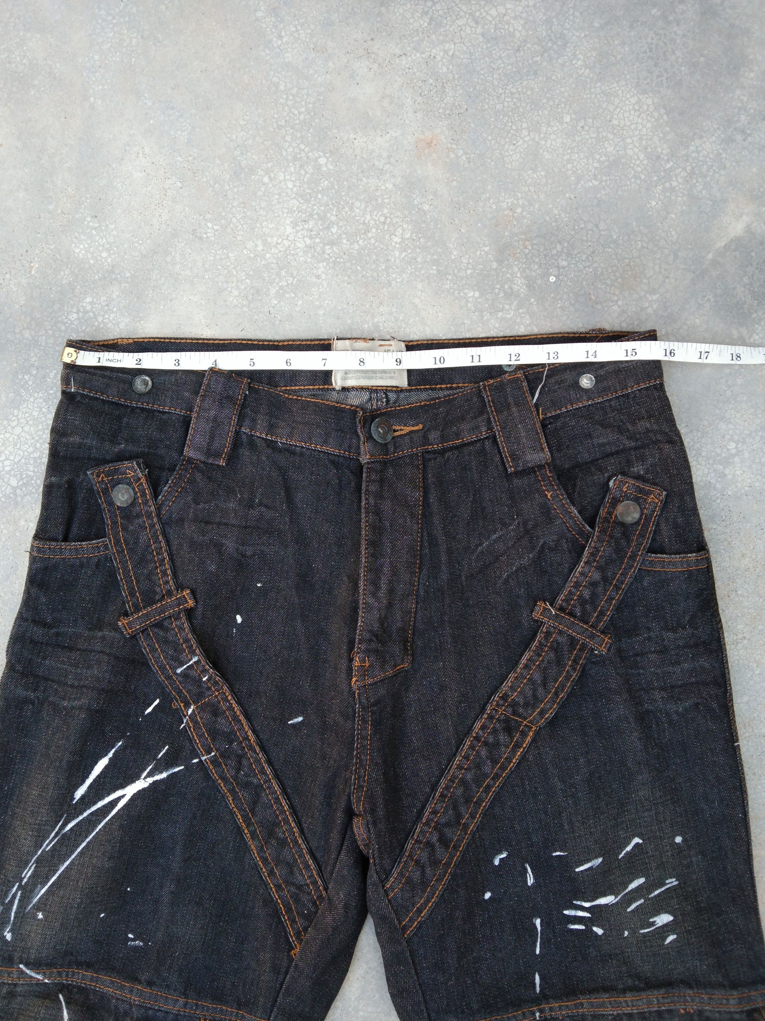 Japanese Brand × Jean × Vintage Vintage Painter Jeans Aston Collection Tactical Denim 31x32 Size US 31 - 10 Thumbnail