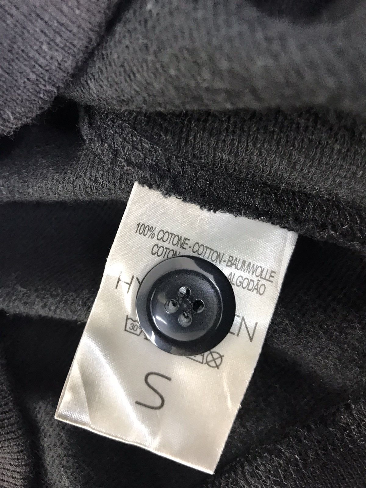 Vintage Vtg Sweatshirt Hydrogen Embroidery BlackCat X Skull Design Size US M / EU 48-50 / 2 - 8 Thumbnail
